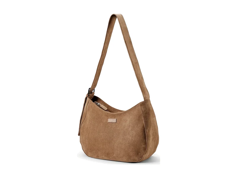 Elodie Changing Bag Moon Bag Suede
