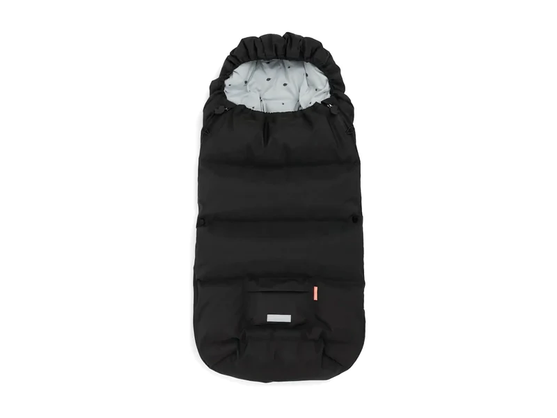 Done by Deer Footmuff winter Black, svart