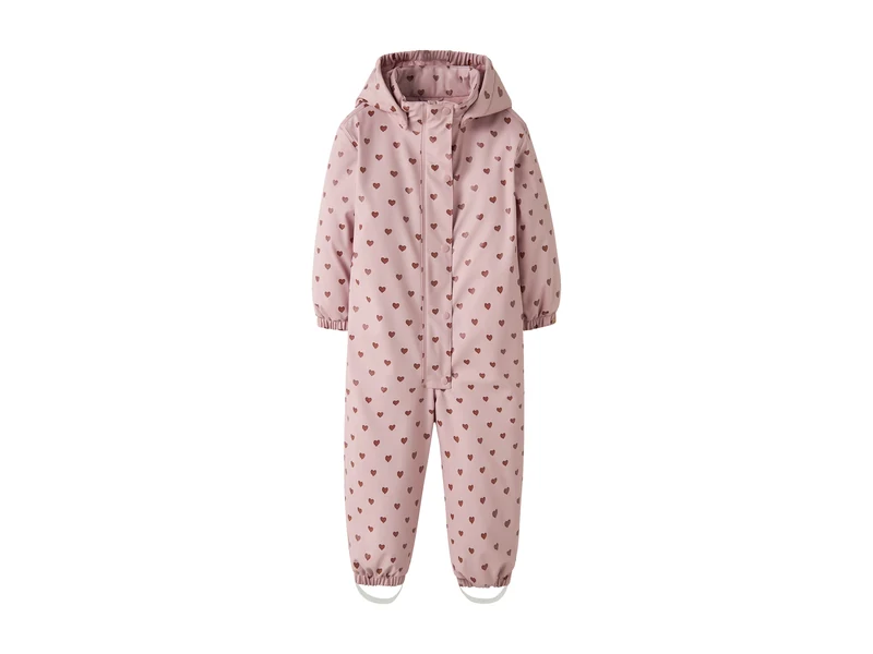 NMFLADRY10 PAD SNOWSUIT AOP FO LIL, ZEPHYR