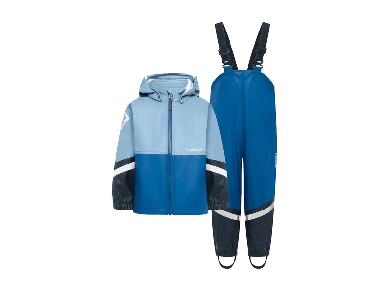 Didriksons Waterman Kids' Set, WINTER BLUE