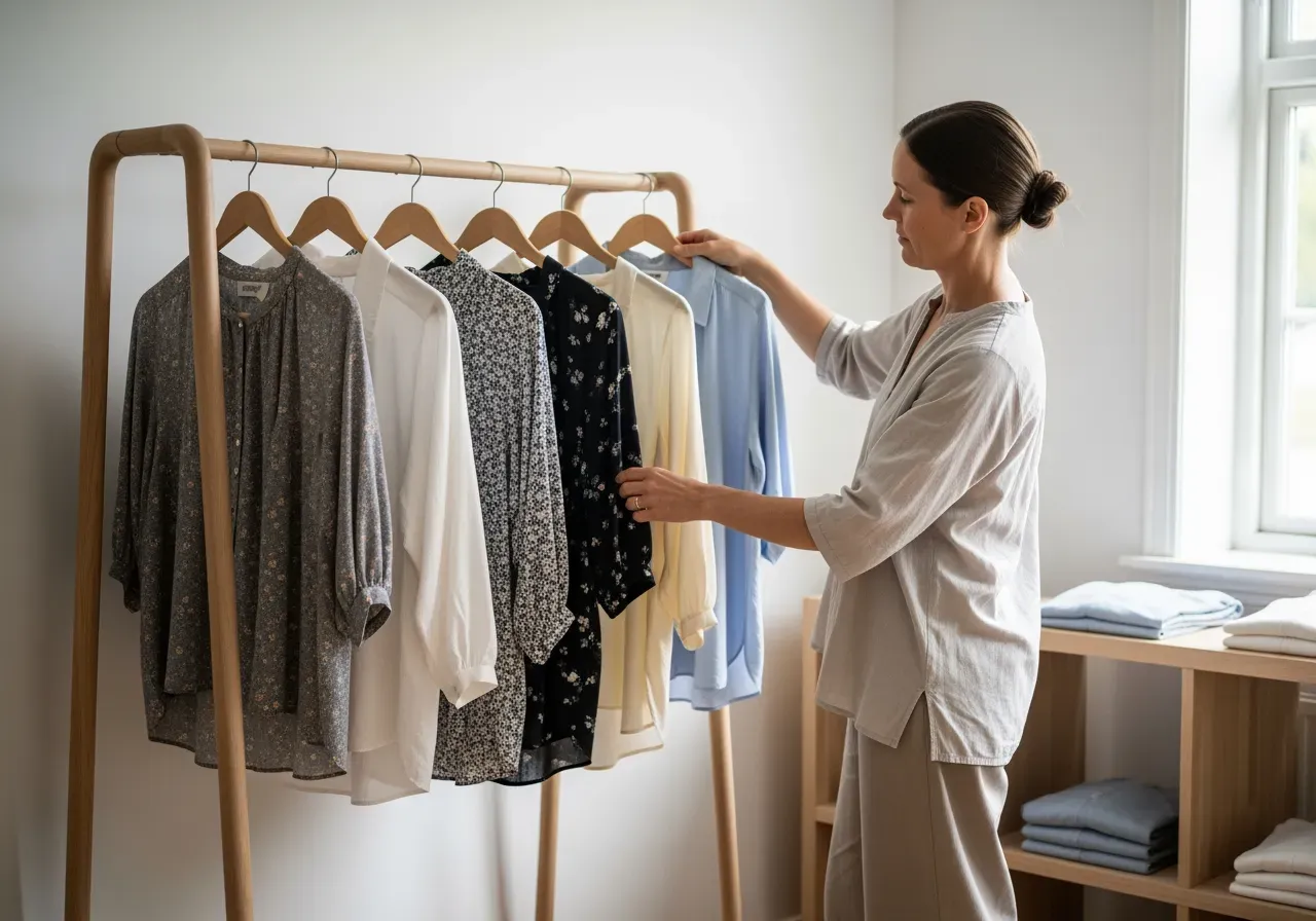 Luftiga sommarblusar i vardagsstil