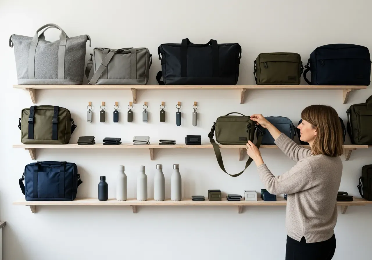 Praktiska väskor och accessoarer