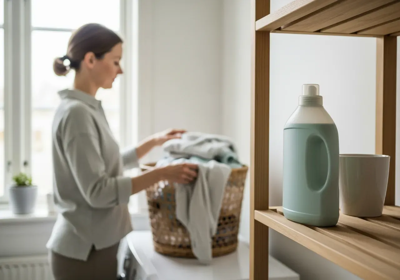 Skonsamt tvättmedel för barnkläder