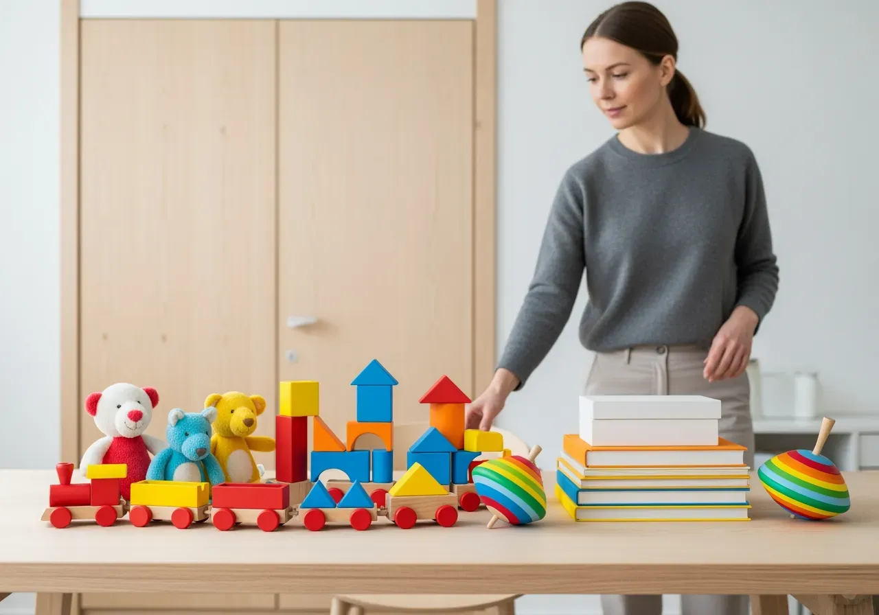 Roliga presenter för tvååring