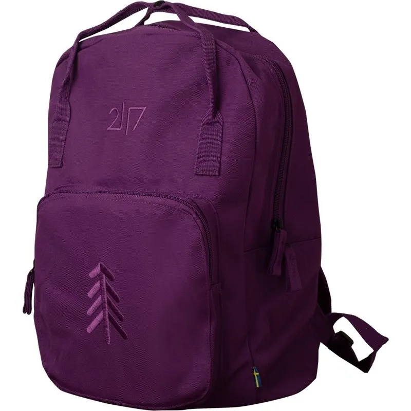 2117 of Sweden Stevik Backpack 20L Dk-Plum Dk-Plum