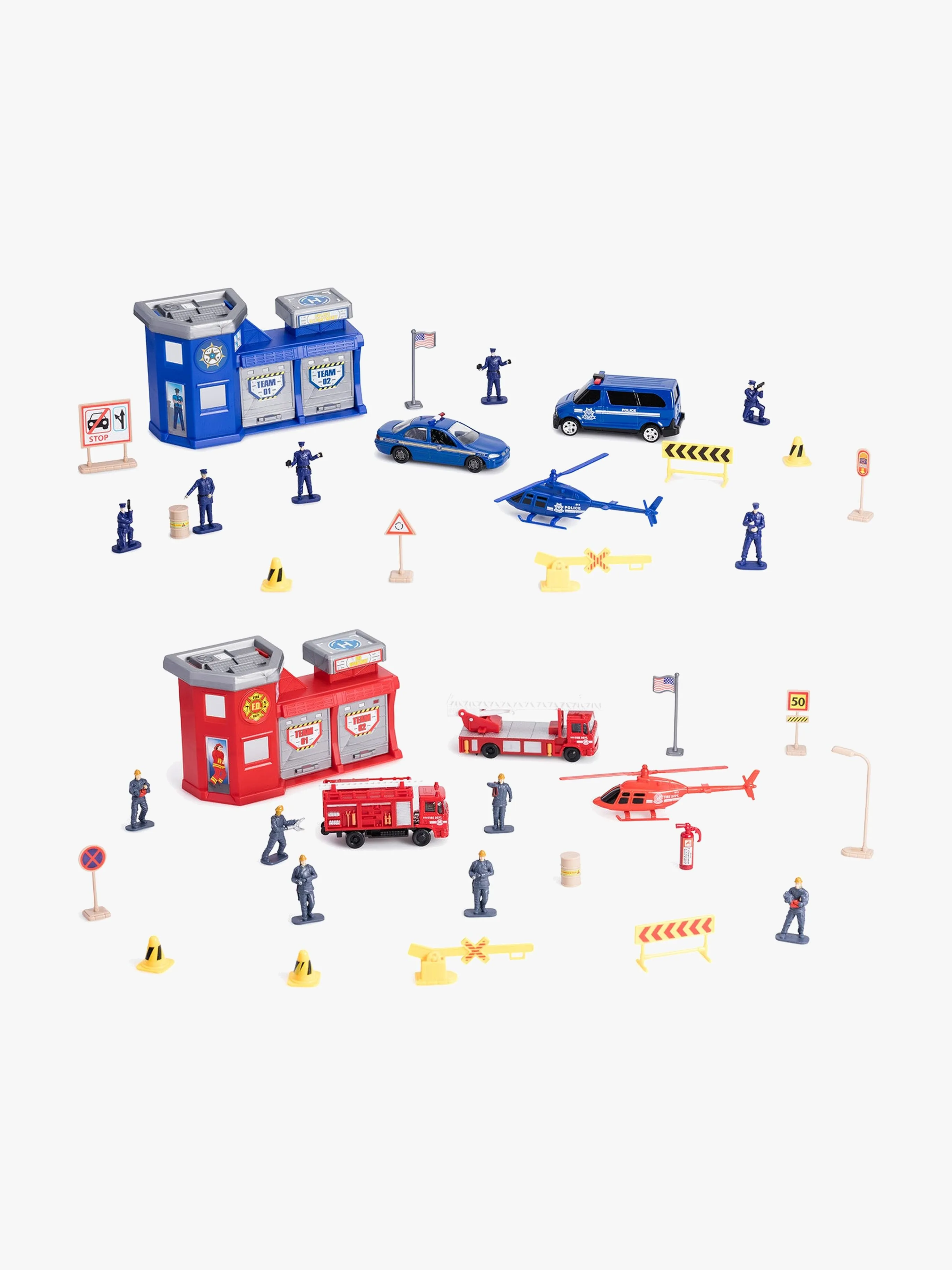 Alex's Garage Polisstation och Brandstation