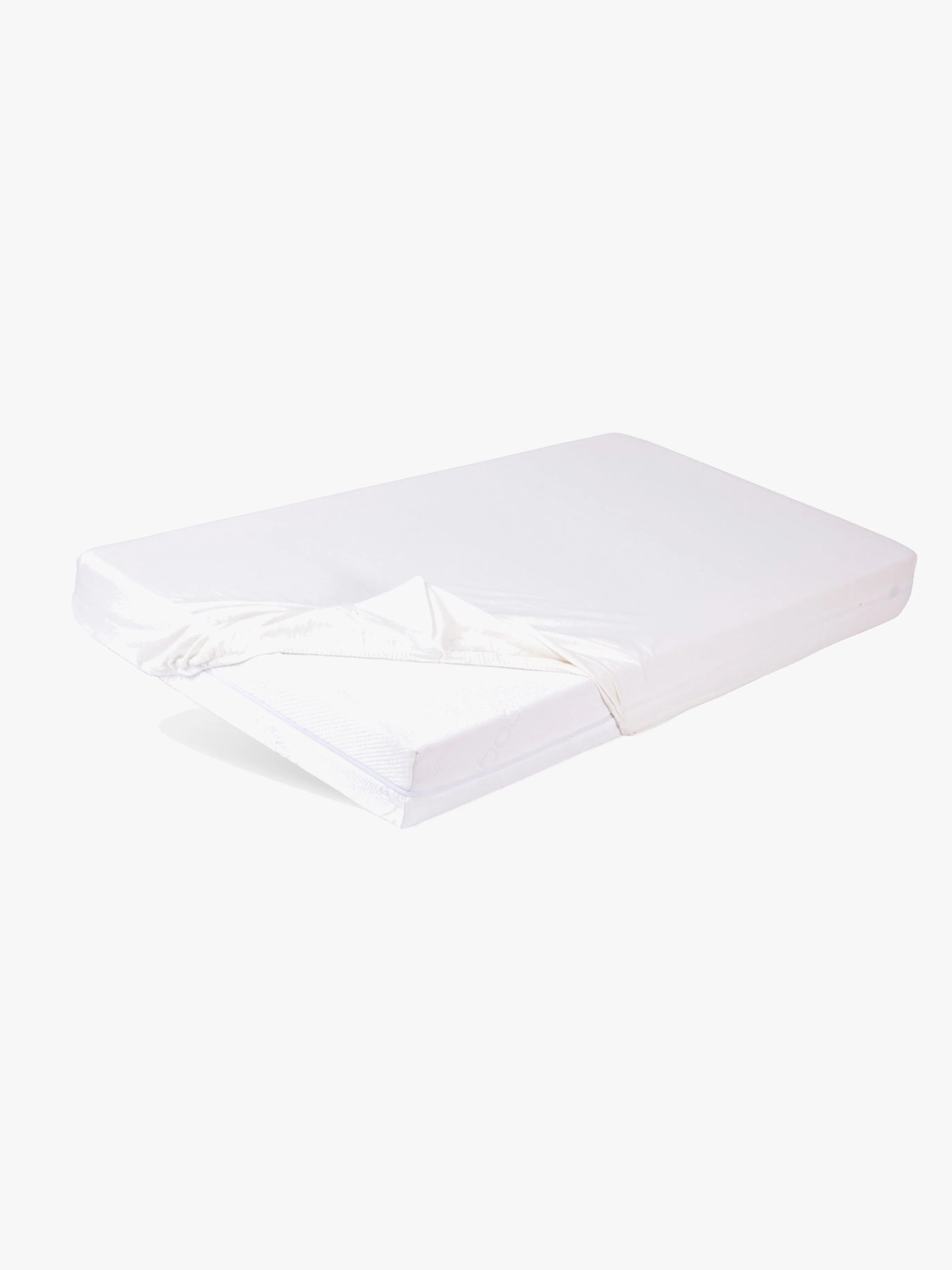 BabyMatex Bamboo Dra-på-lakan 60x120, White