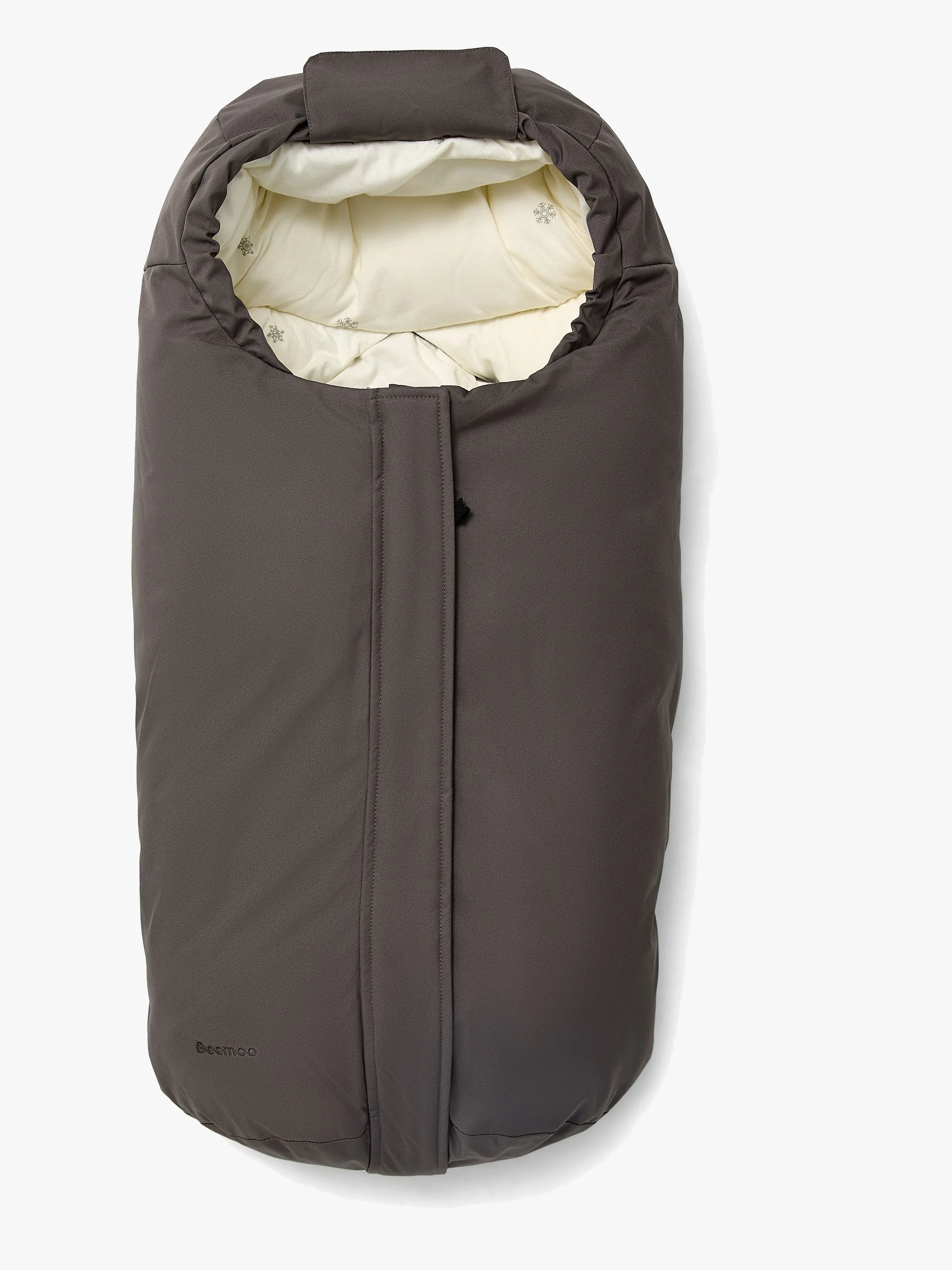 Beemoo Mini Vinteråkpåse, Grey/Snowflake