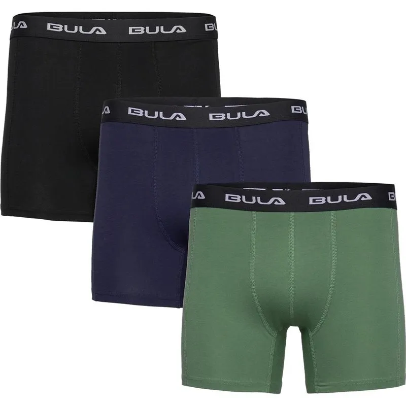 Bula Frame 3pk Boxers Ivy/Black/Navy Ivy/Black/Navy M