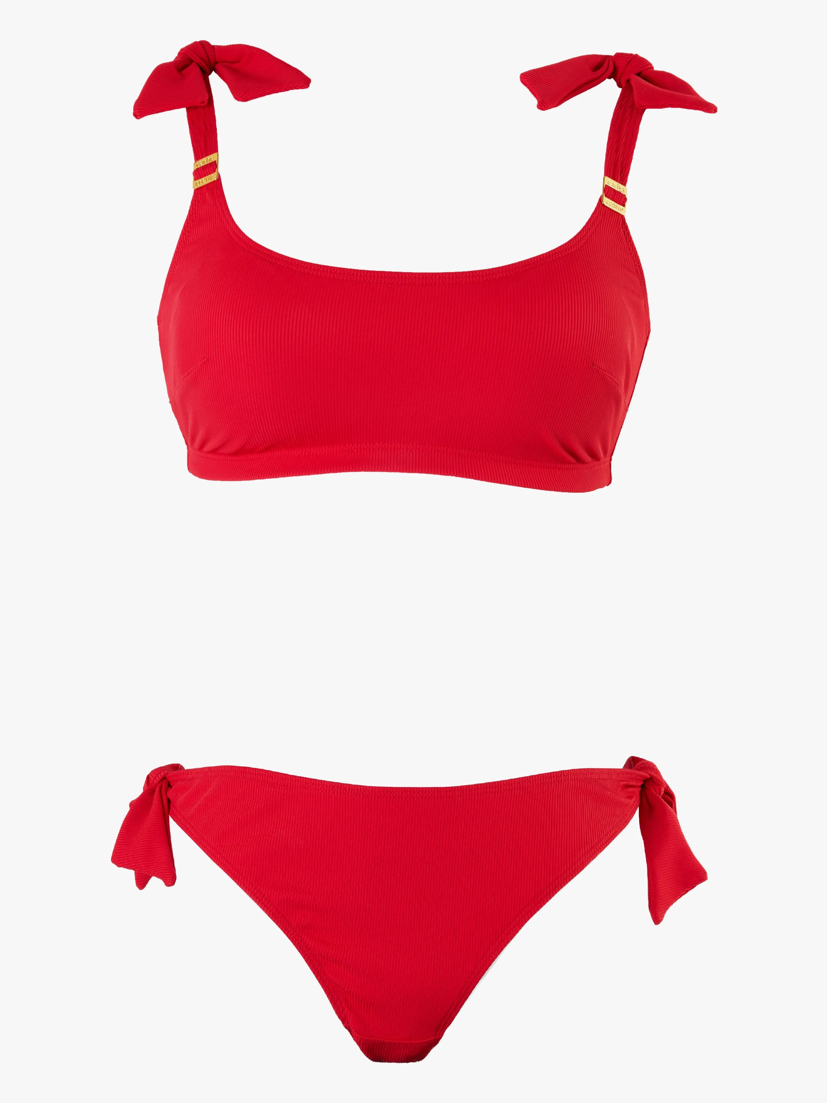 Cache Coeur Porto Vecchio Bikini, Red, L