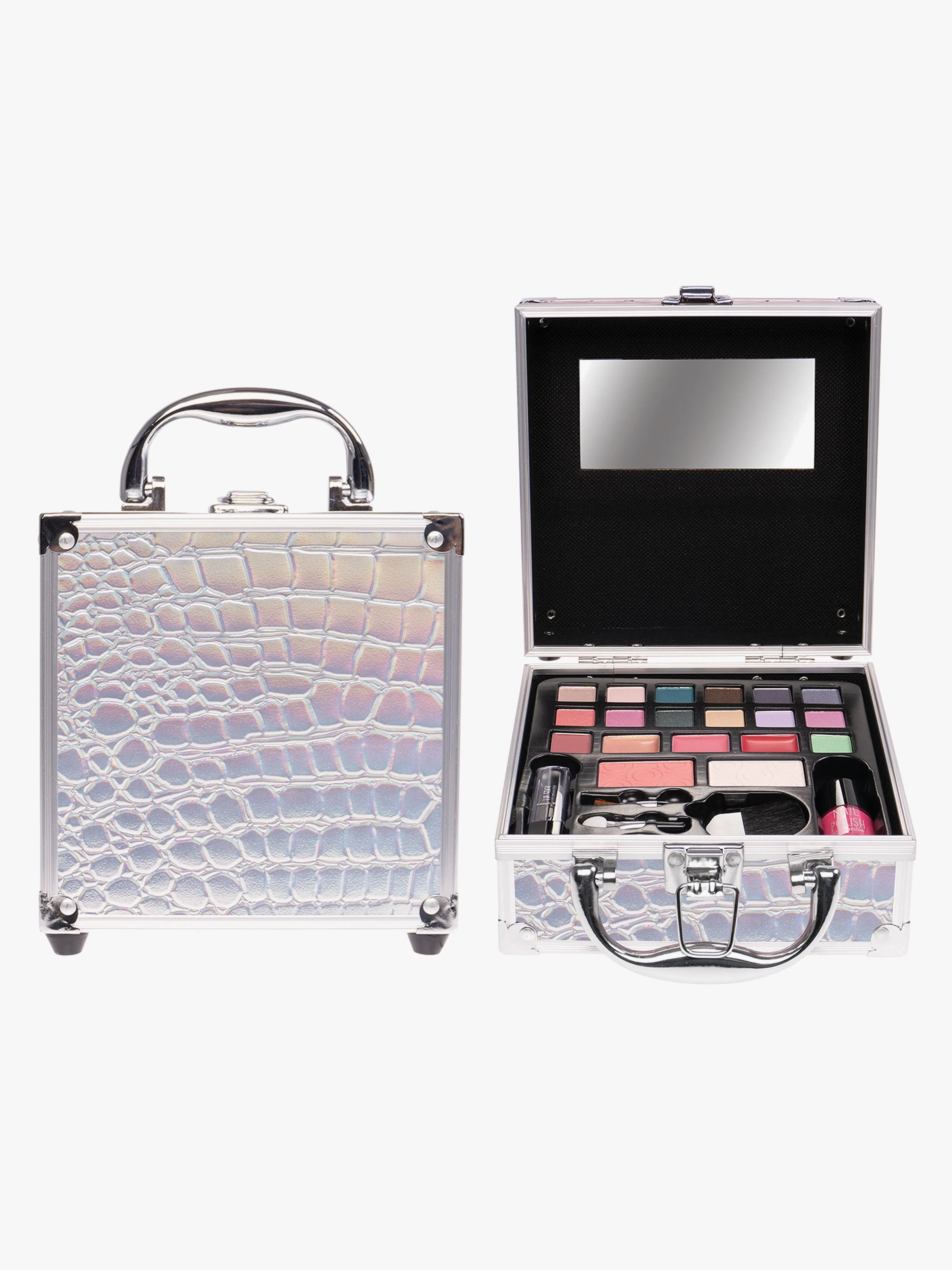 Casuelle Mini Sminkväska, Silver