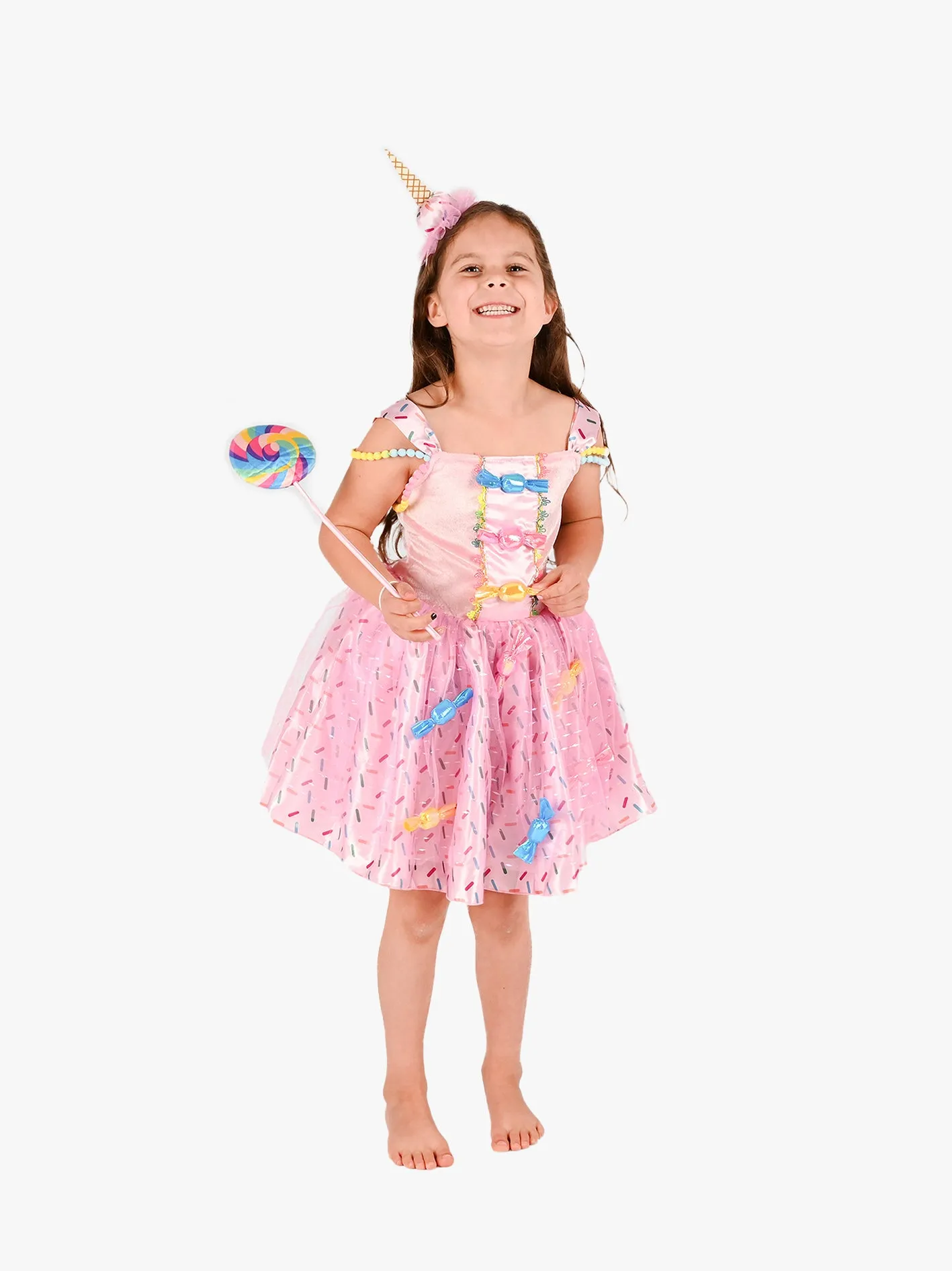 Den Goda Fen Klänning Godis, 98-104