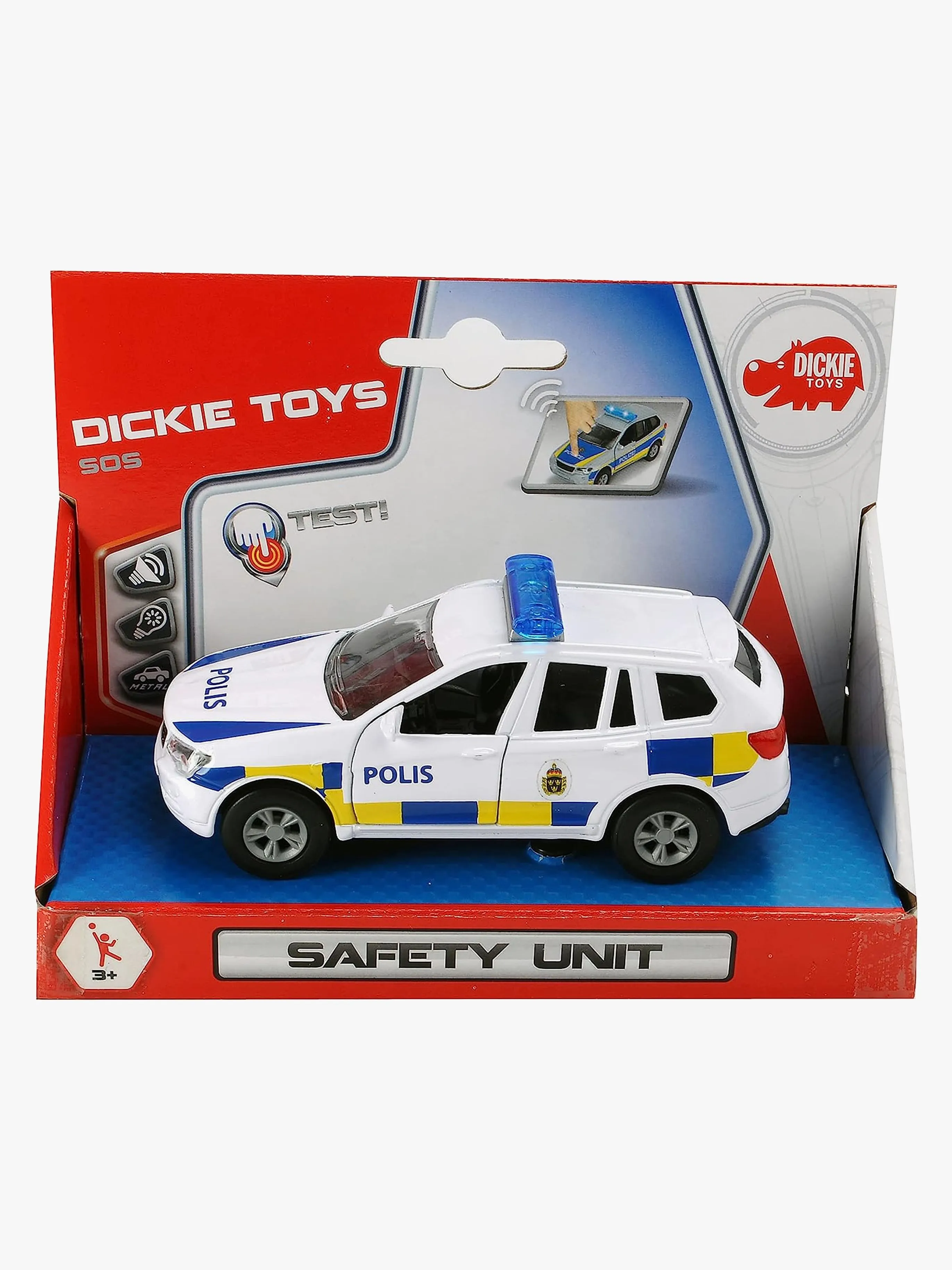 Dickie Toys  Svensk Polisbil