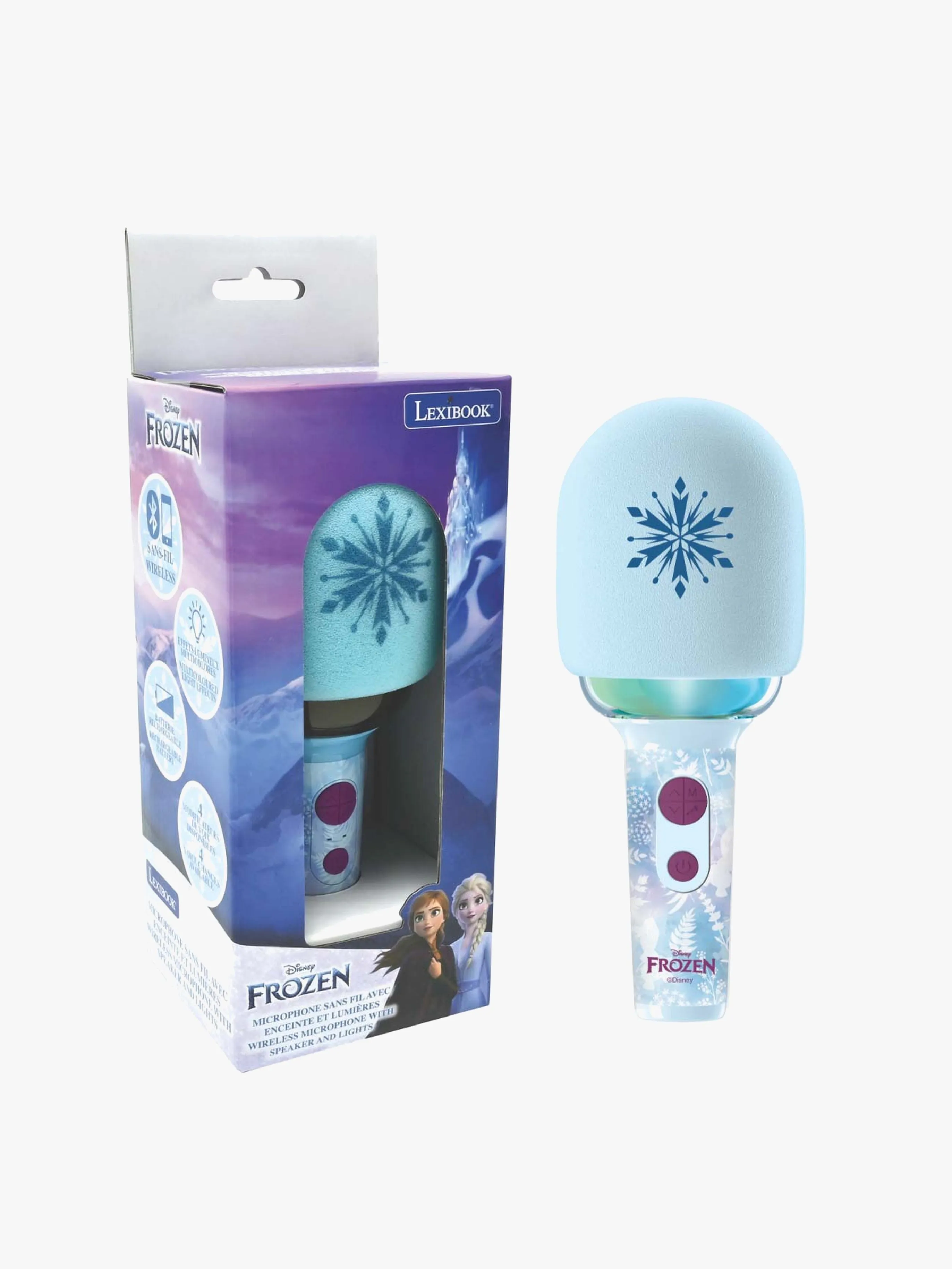 Disney Frozen Karaoke-mikrofon med med Ljud och Ljus
