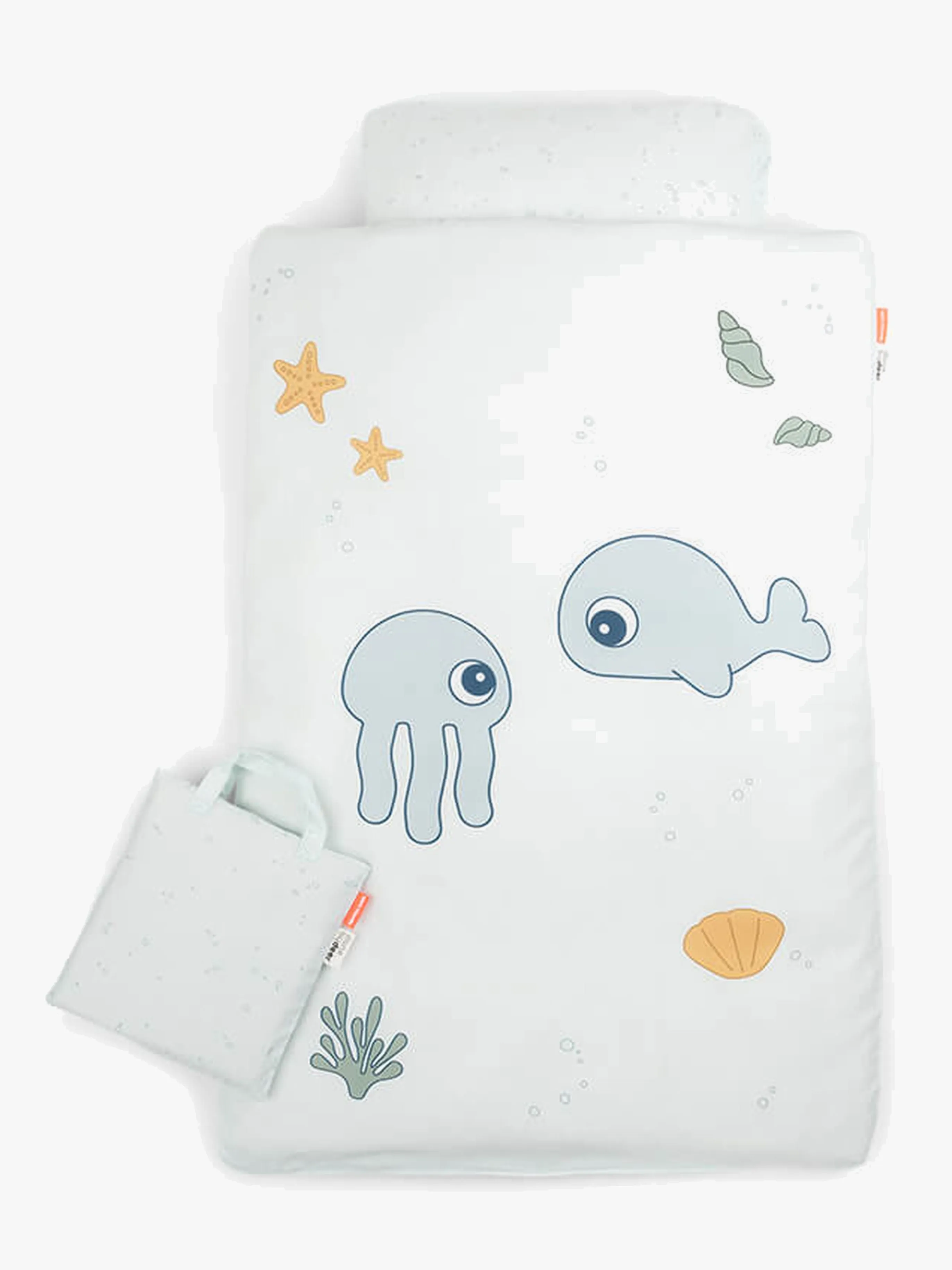 Done By Deer 100x140 Jelly &  Wally Bäddset, Blå