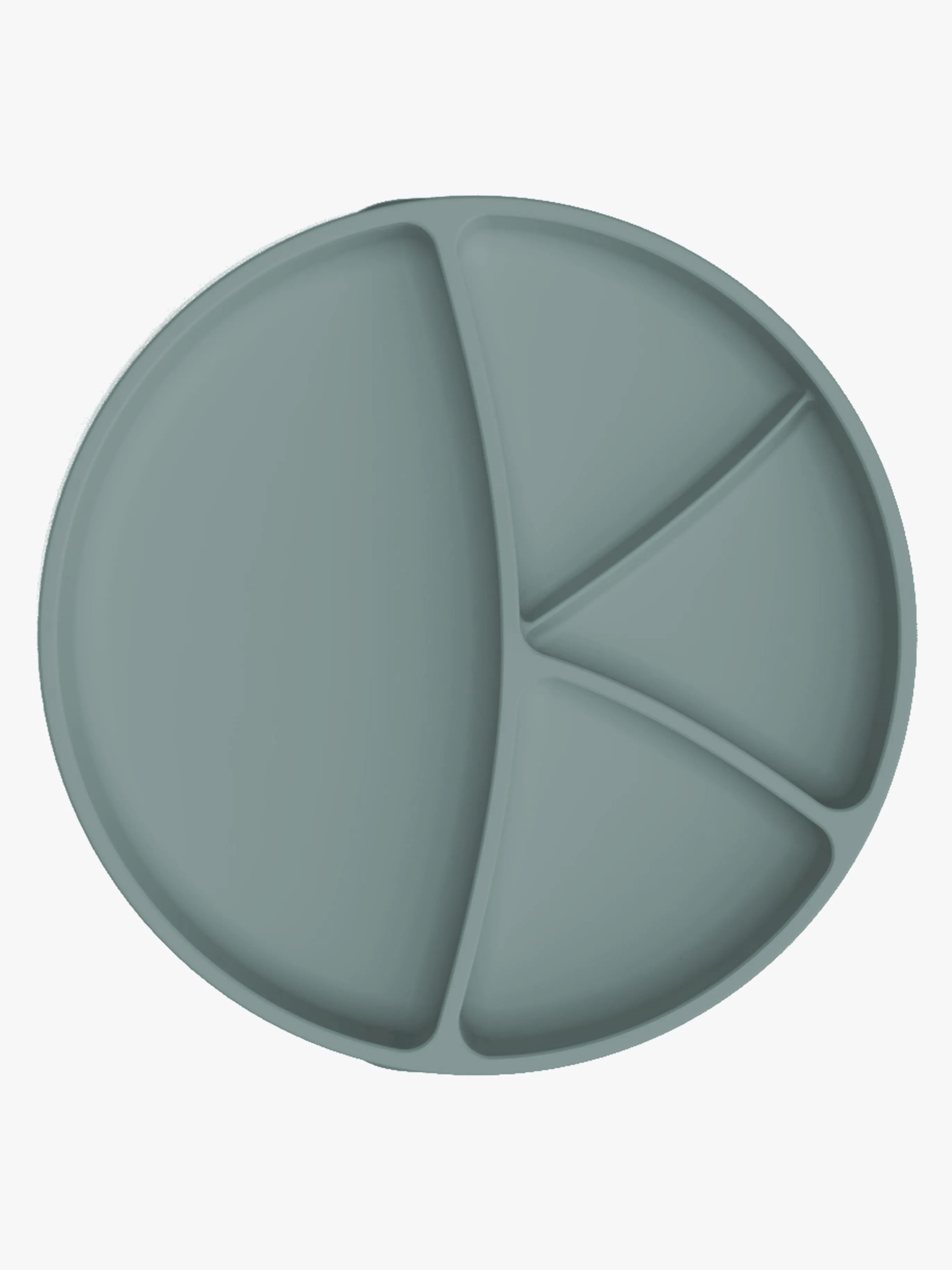 Everyday Baby Tallrik Silikon, Grön