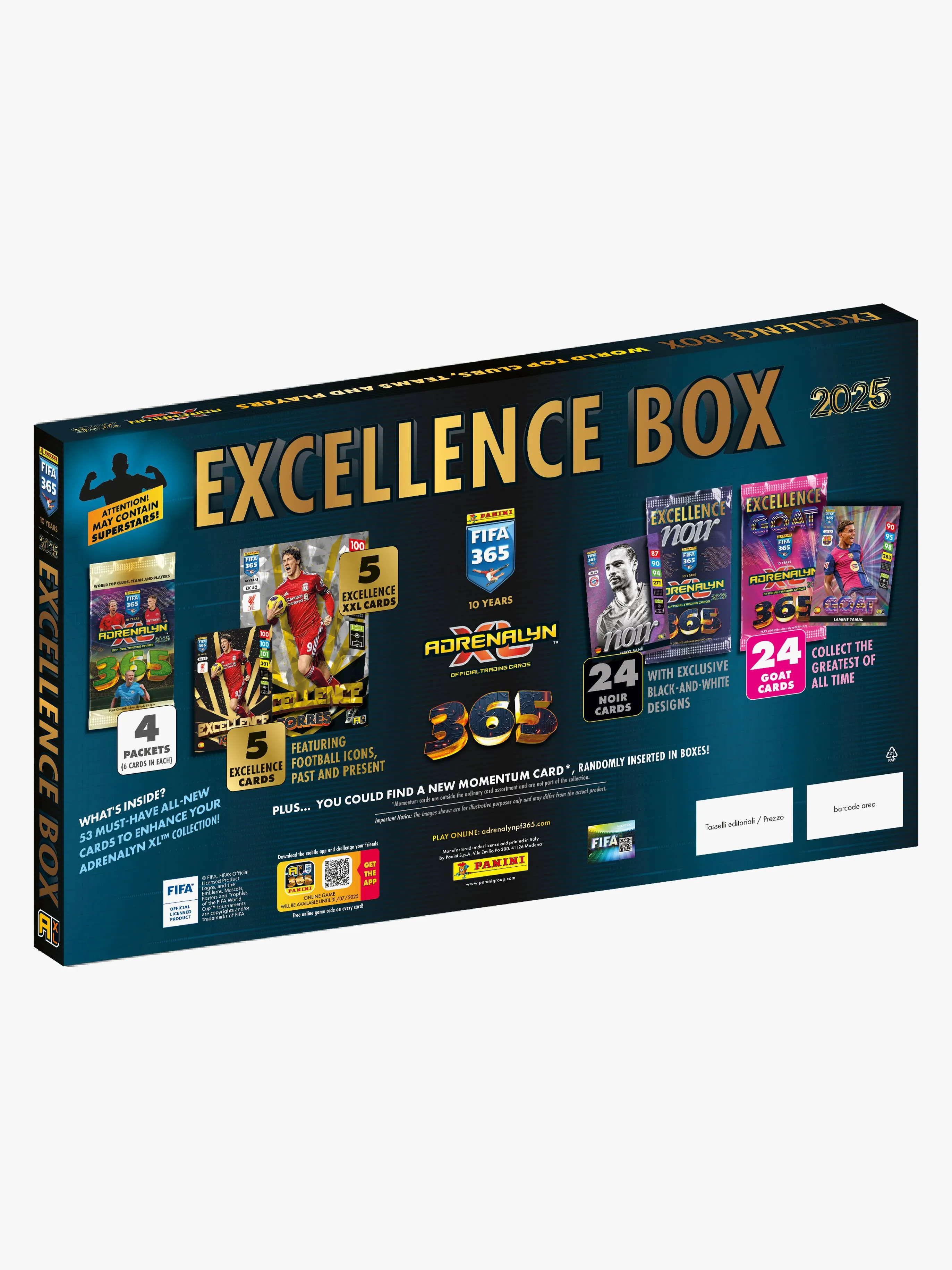 FIFA 365 Adrenalyn XL 2025 Excellence Samlarkort