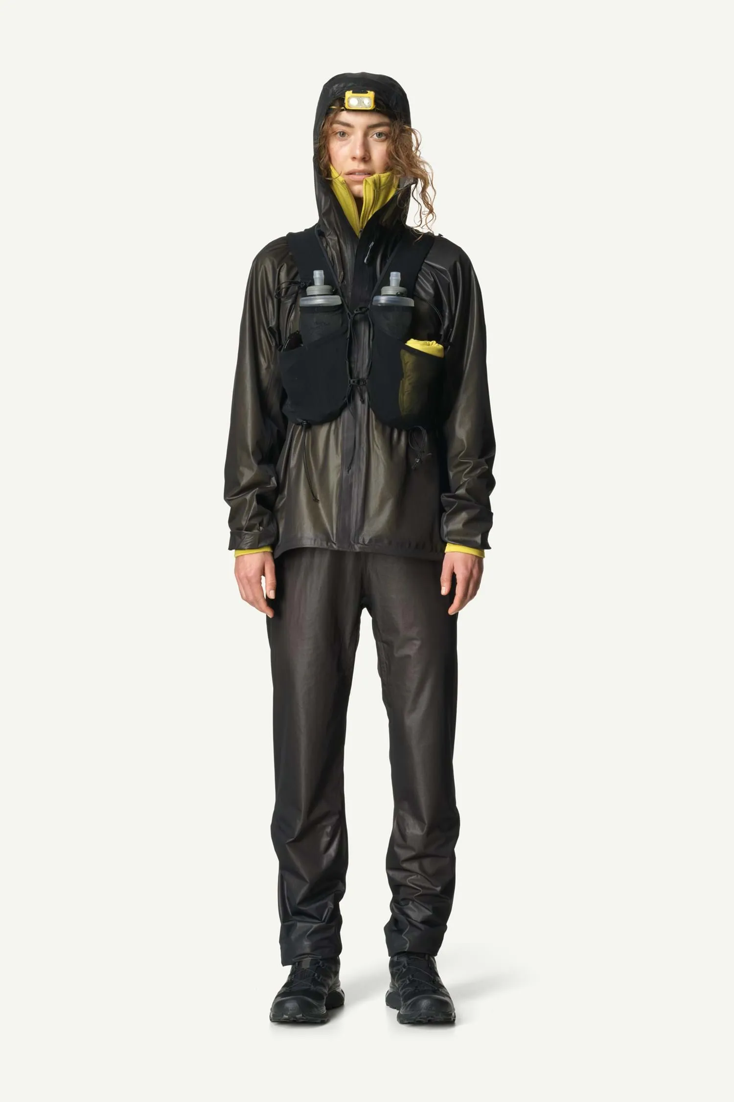 Houdini W's The Orange Jacket, True Black, M