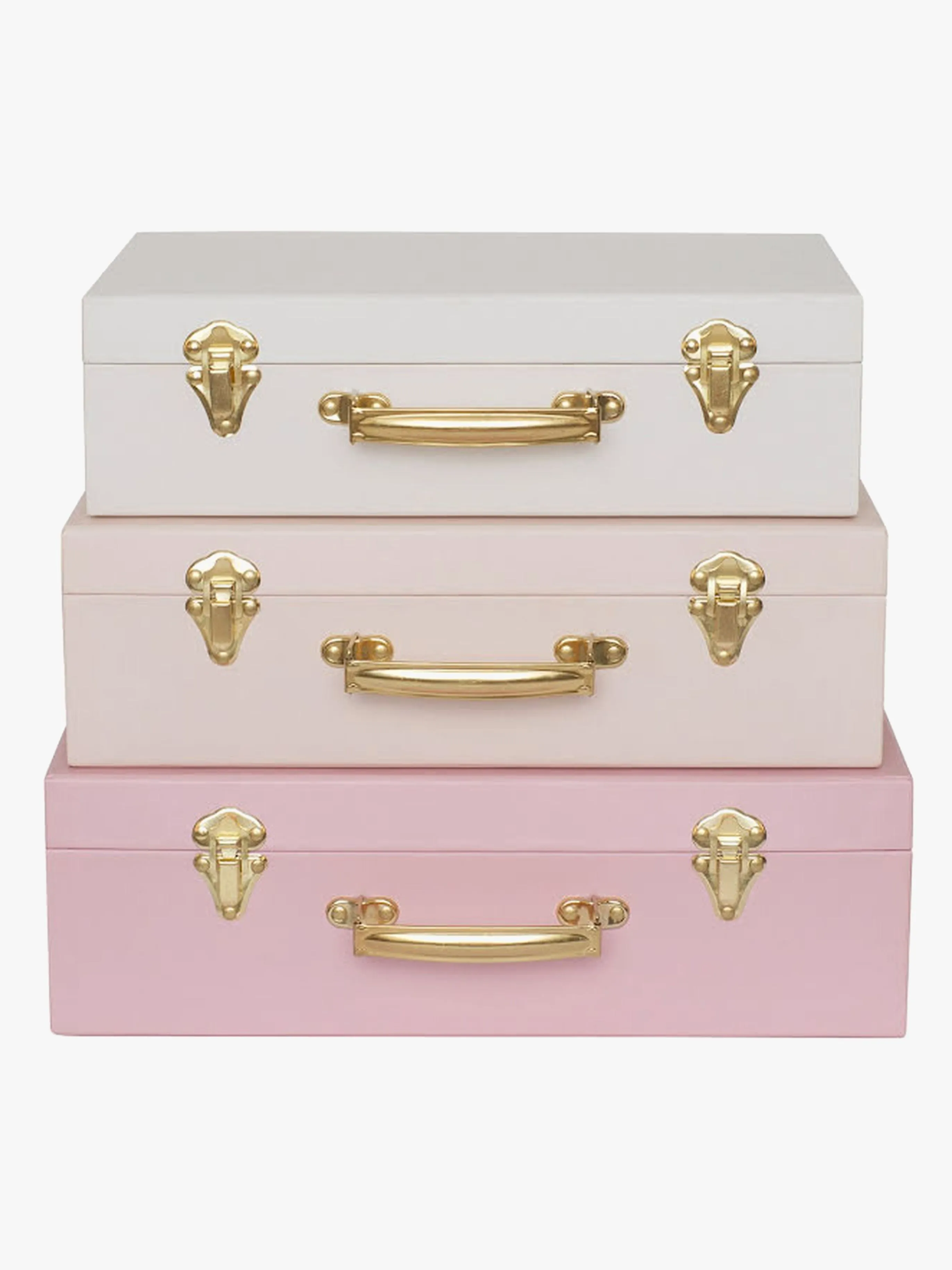 Jabadabado Koffertar 3-Pack, Rosa