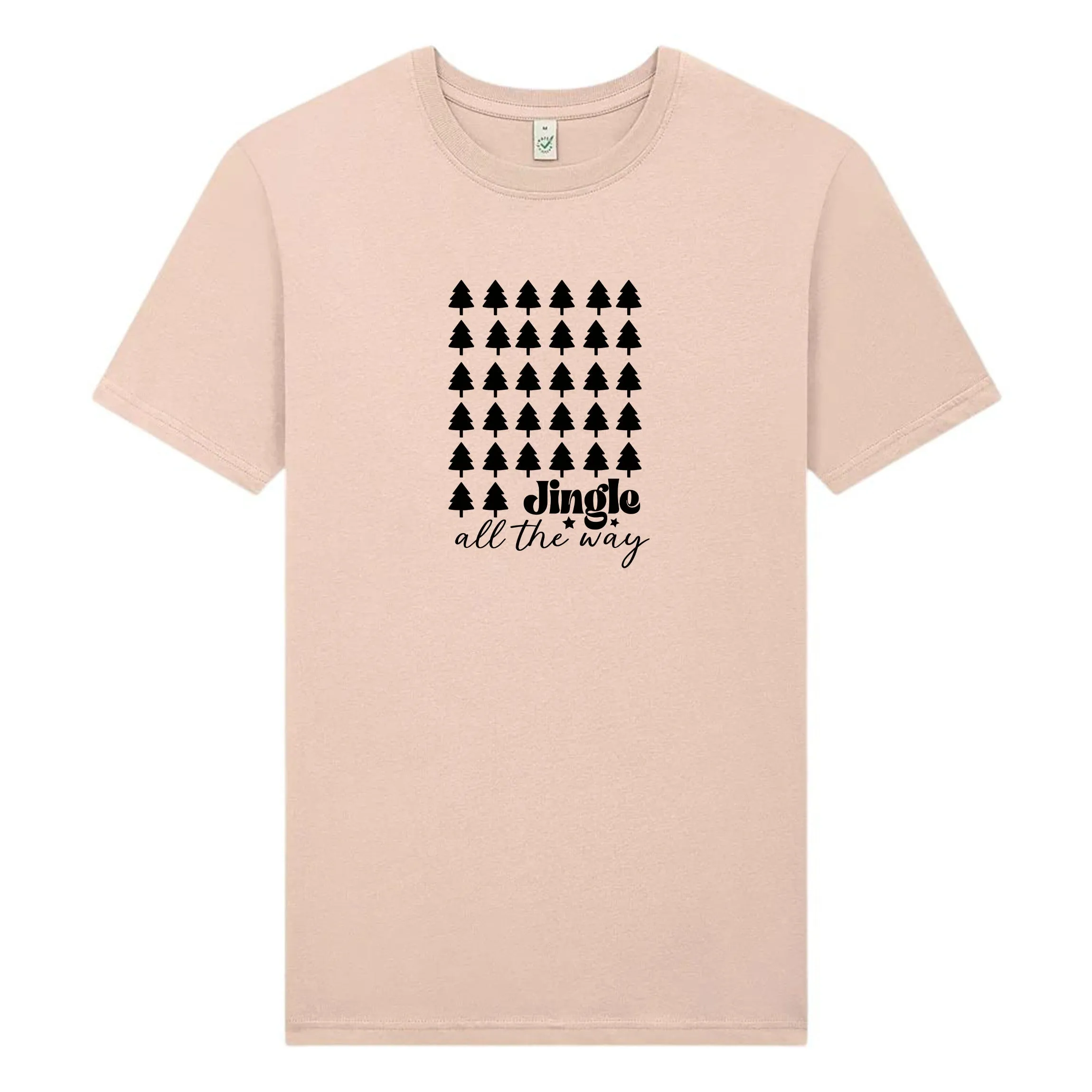 Jingle All The Way T-shirt Unisex – Granar - Misty Pink / XL