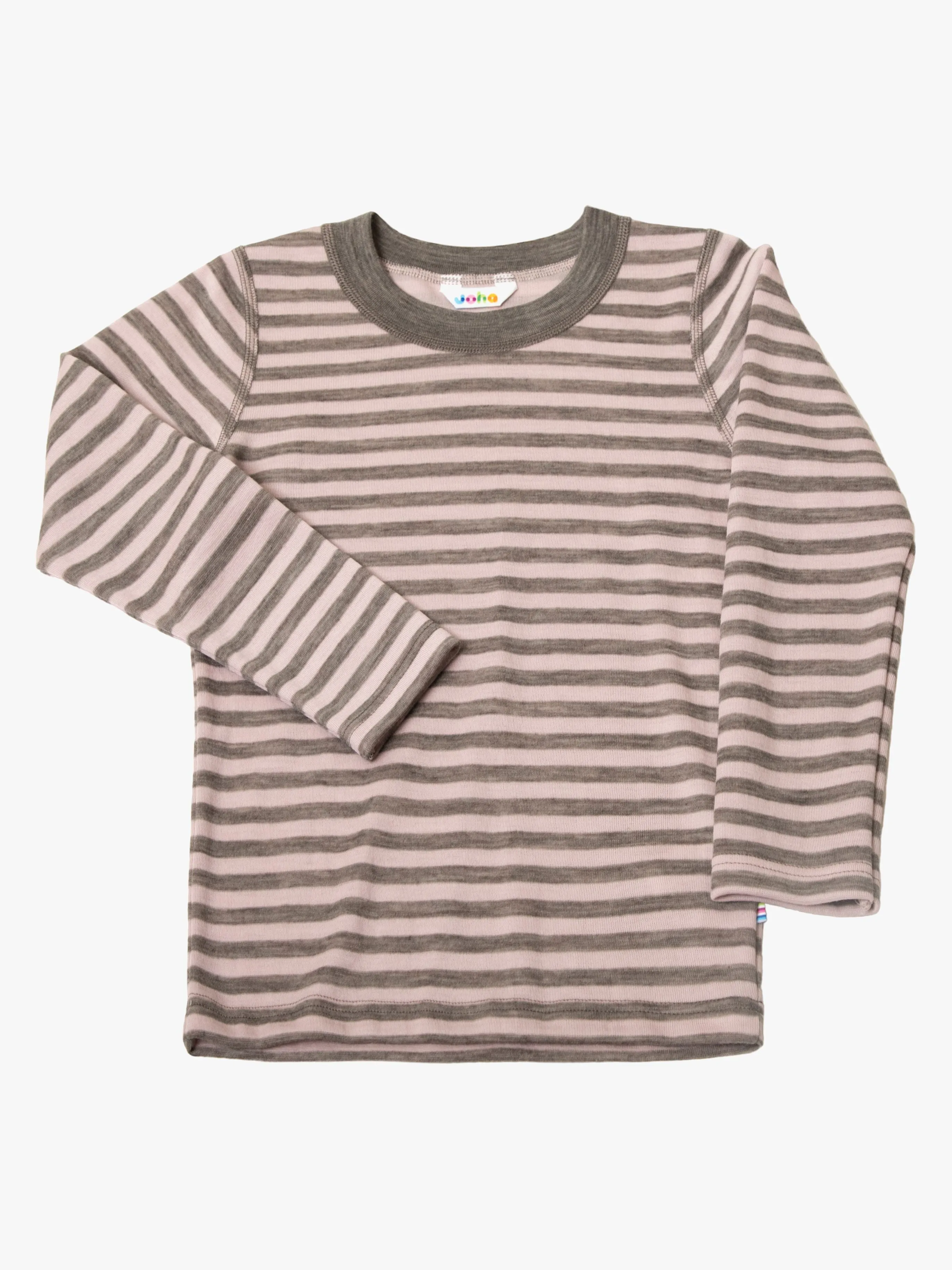 Joha Stripe Tröja, Pink, 130