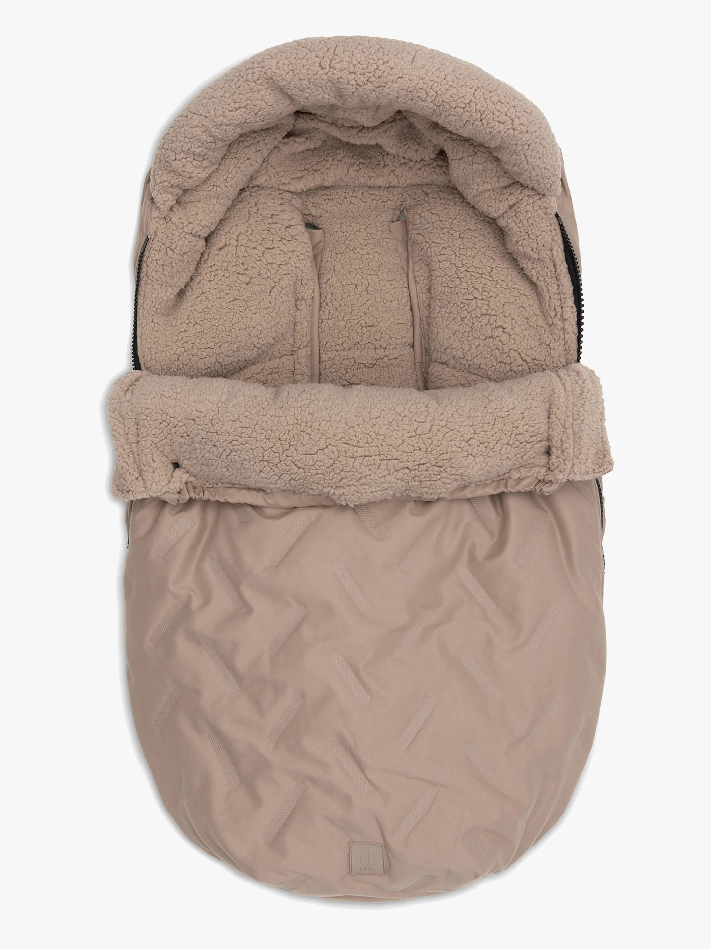 Jollein Miniåkpåse, Embossed Milky Coffee