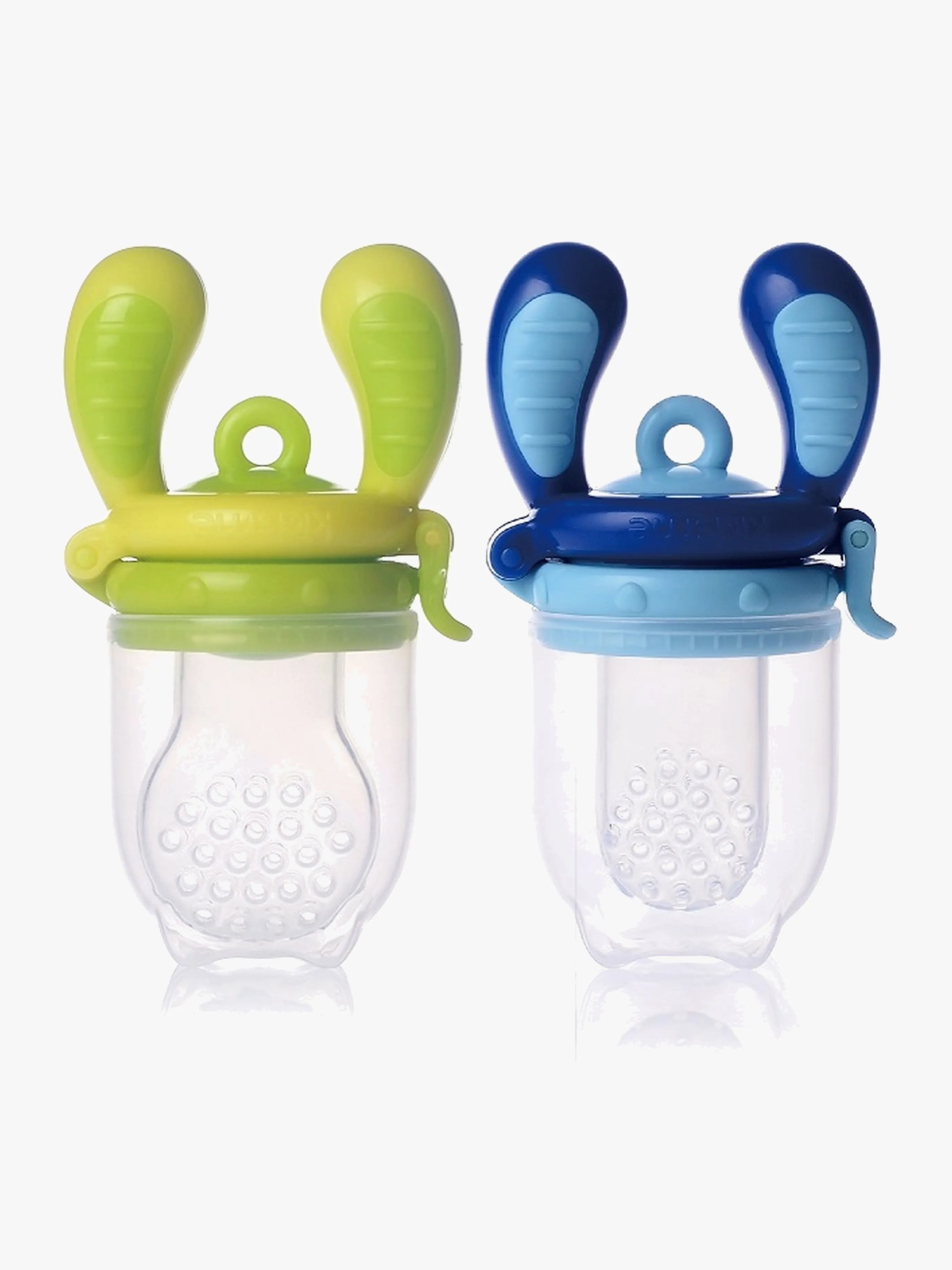 Kidsme Food Feeder 2-pack , Blå/Lime