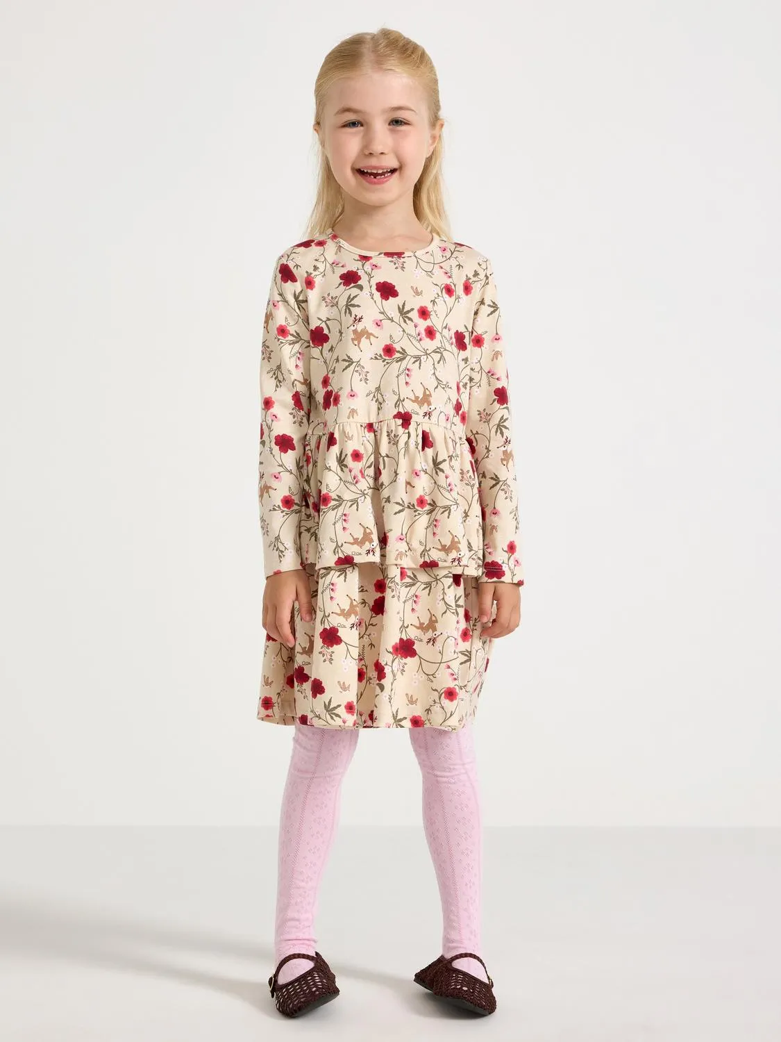 Långärmad klänning