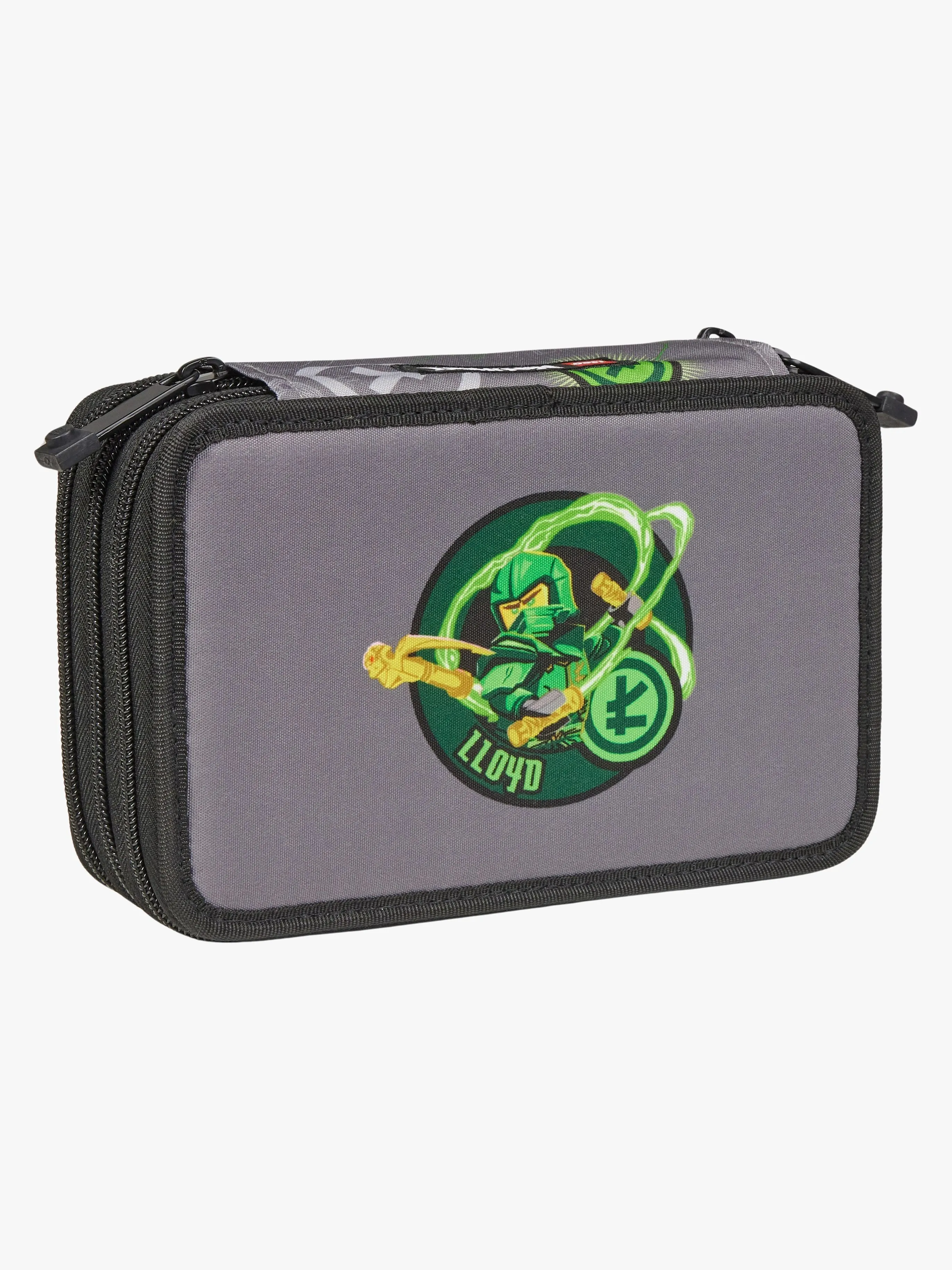 LEGO® NINJAGO® Elemental Master of Energy Trippelpennfodral, Grå