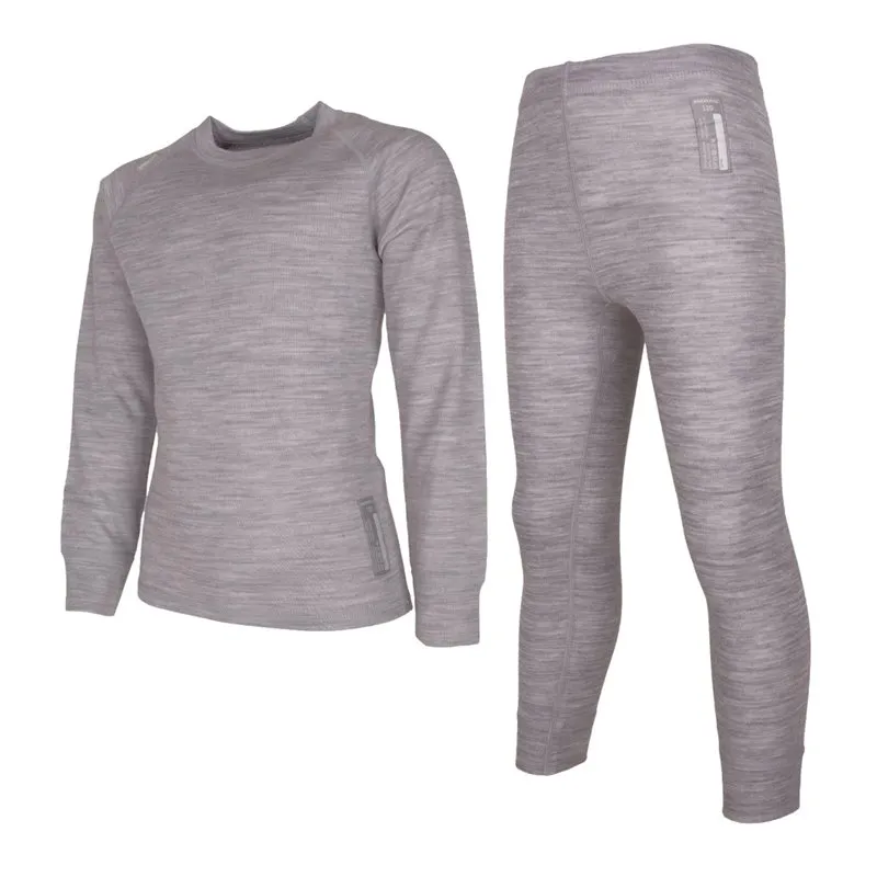Lindberg Merino Set Greymelange Greymelange 140