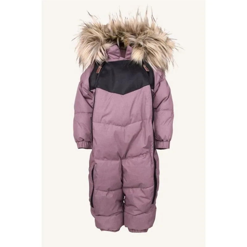 Lindberg Rocky Baby Overall Dusty Mauve Dusty Mauve 74