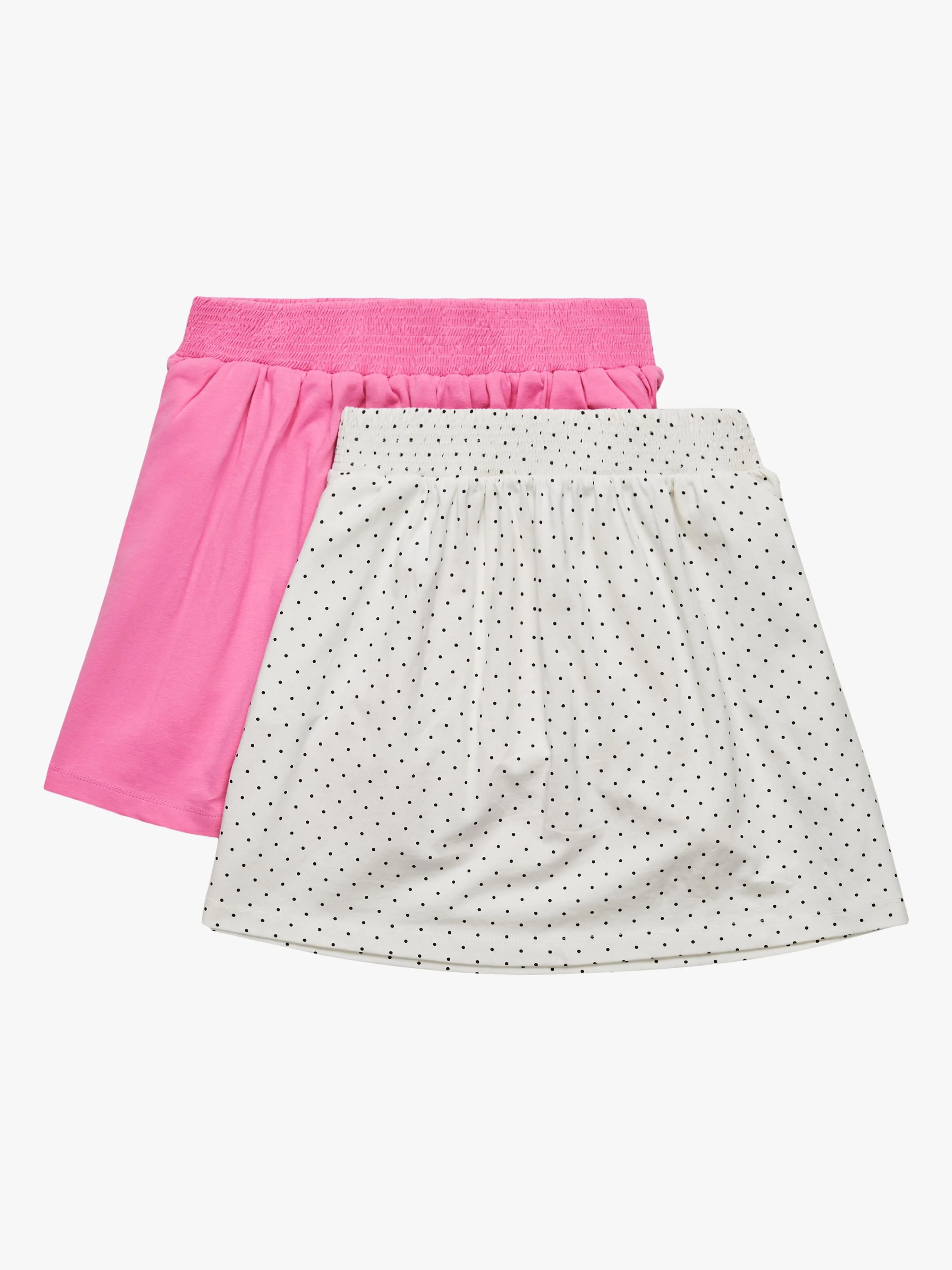 Luca &  Lola Doro Kjol 2-pack, Snow White/Pink 86-92