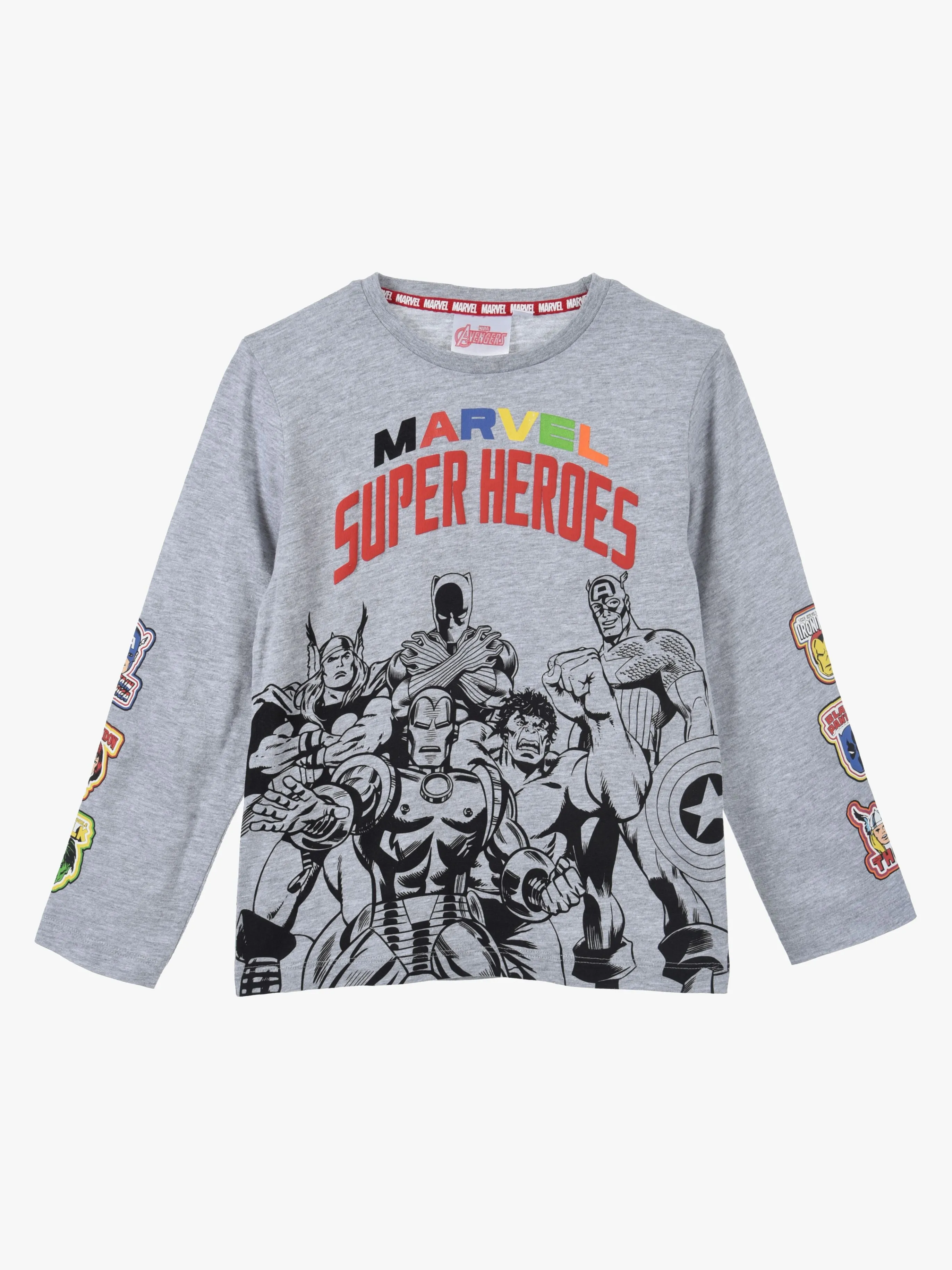 Marvel Avengers Tröja, Ljusgrå, 10 år