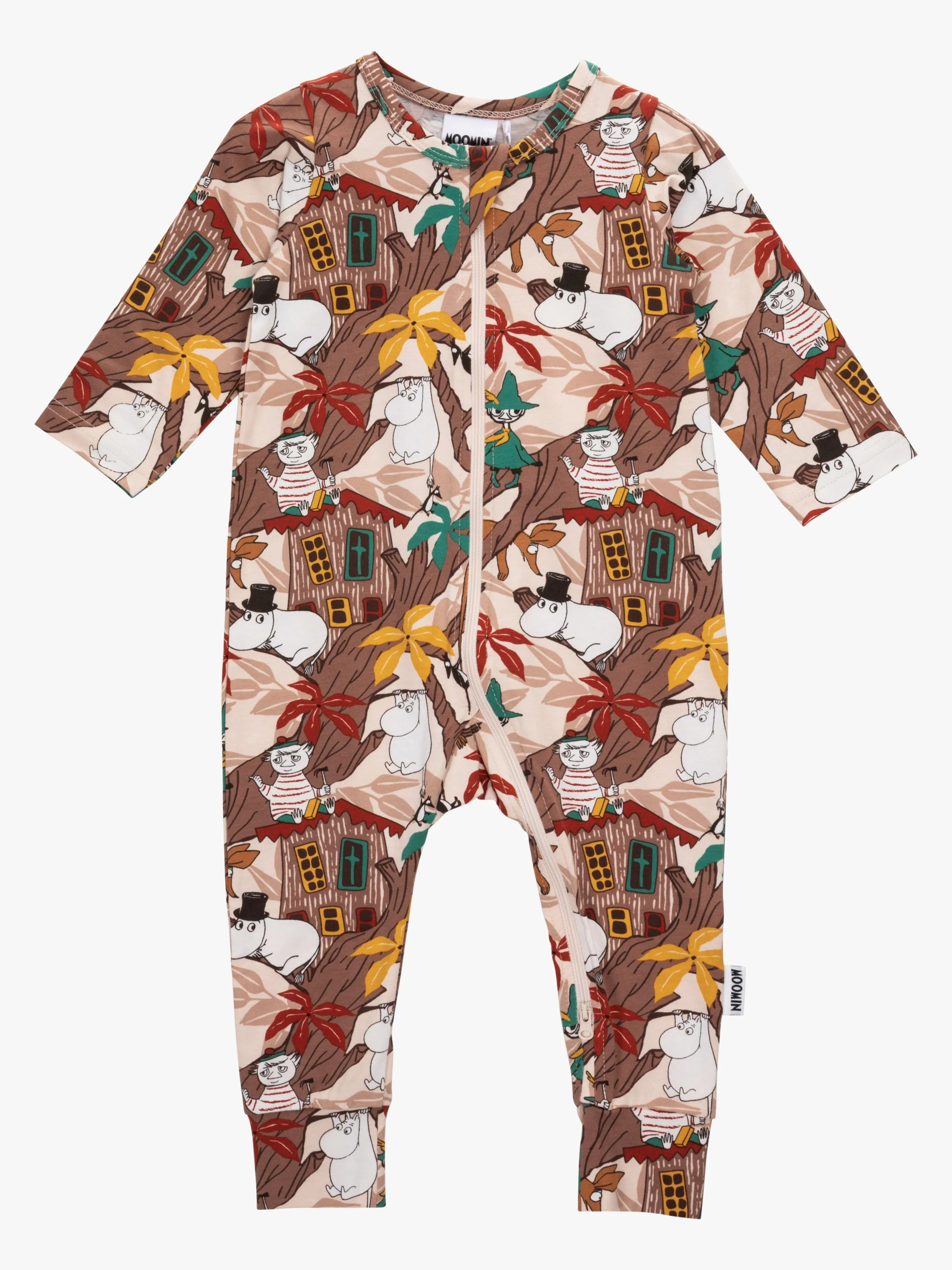 Mumin Trädkoja Pyjamas, Beige, 74