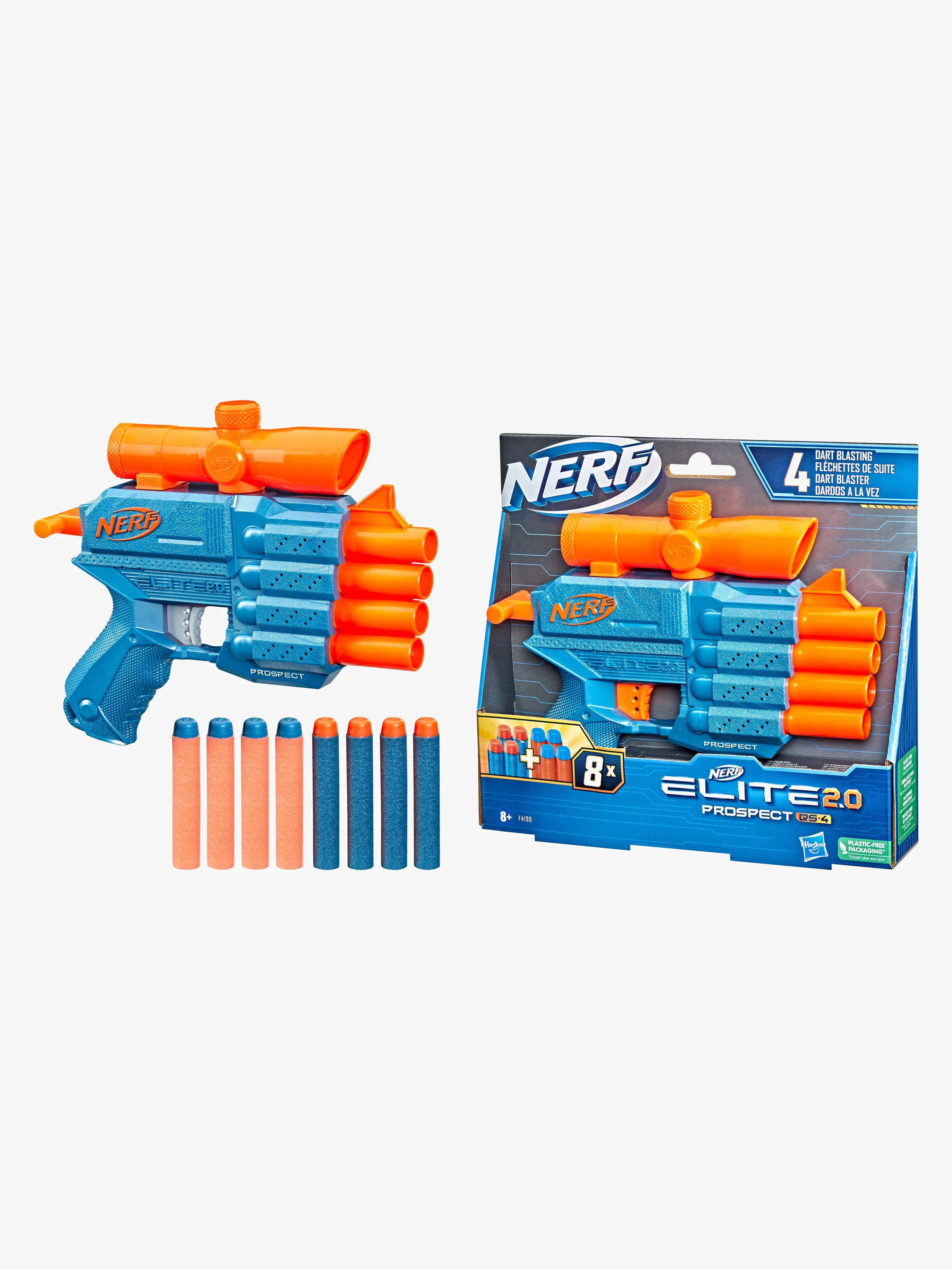 Nerf Elite 2.0 Prospect QS 4 Blaster