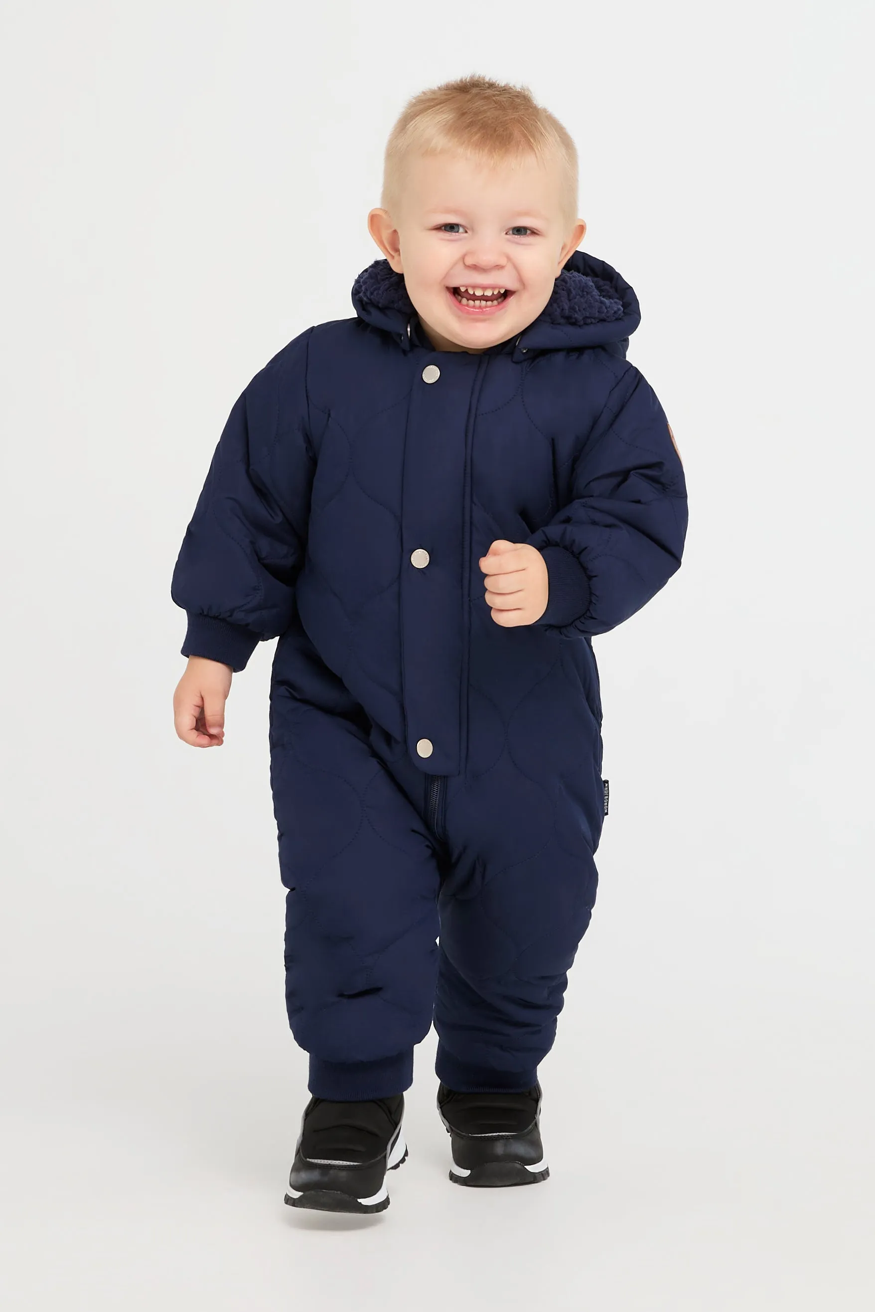 Nordbjørn Billie Babyoverall, Navy, 62