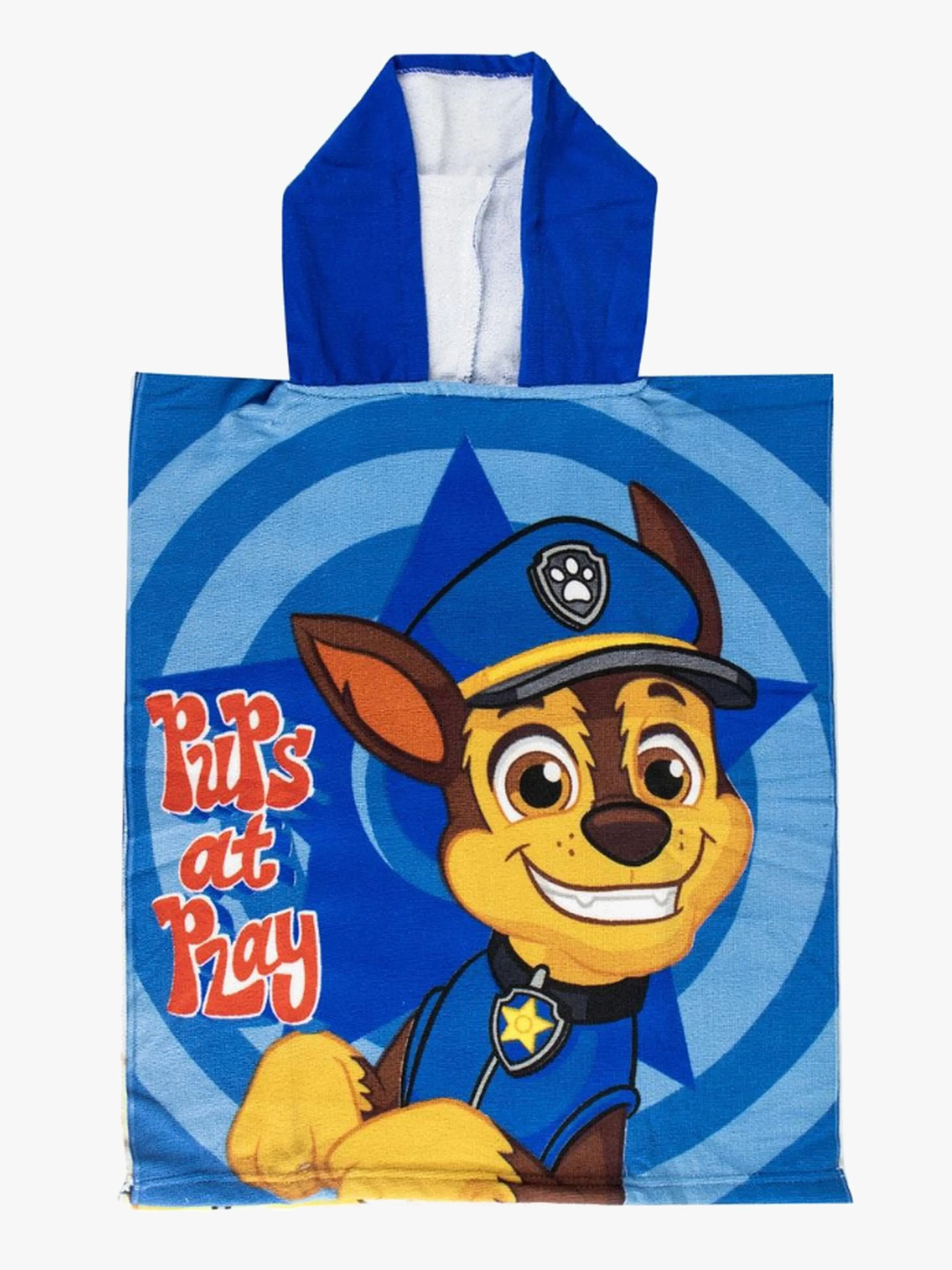 Paw Patrol Mikrofiber Badponcho, Chase