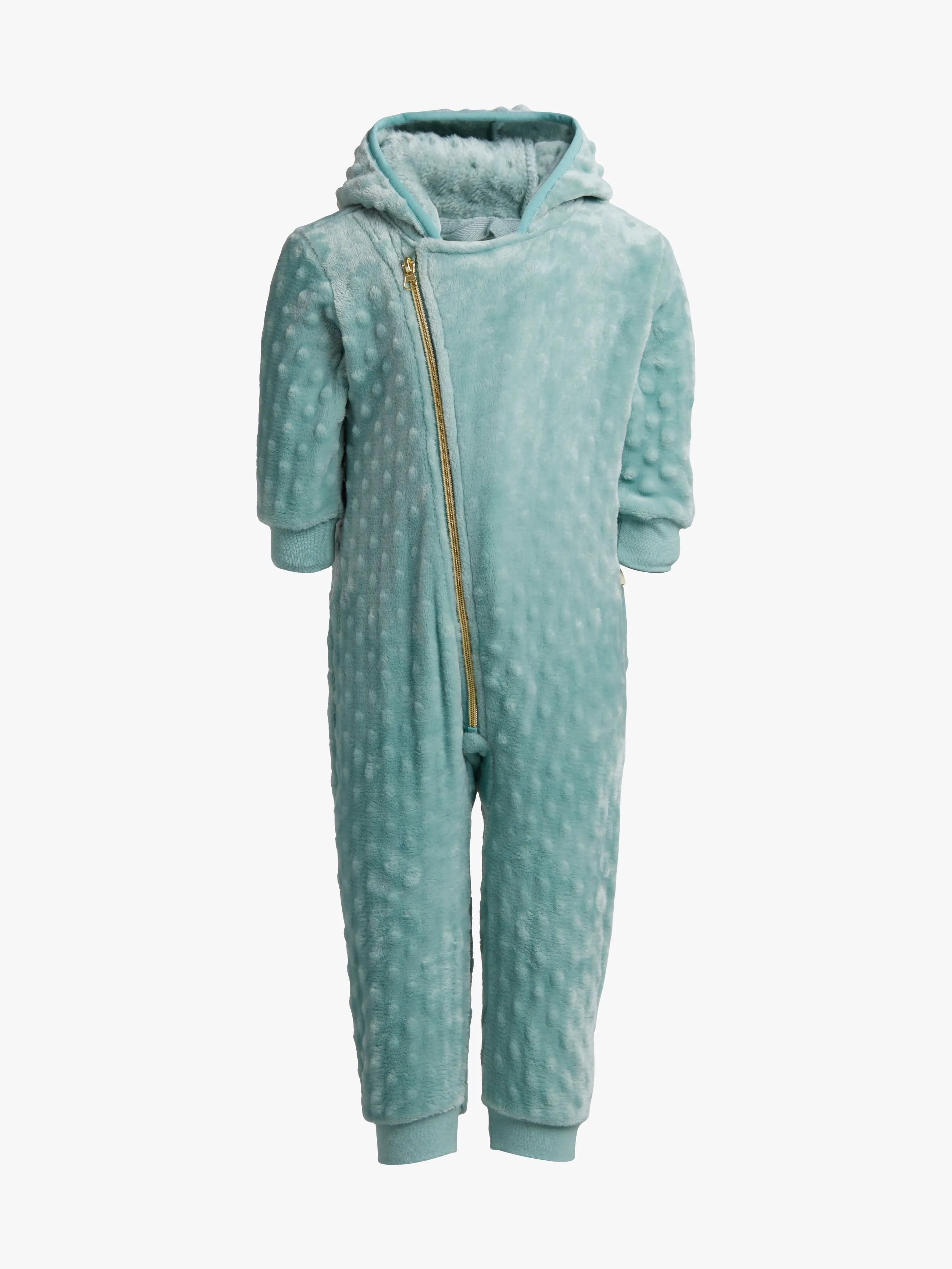 Petite Chérie Atelier Nour Fleeceoverall, Blue Surf, 62