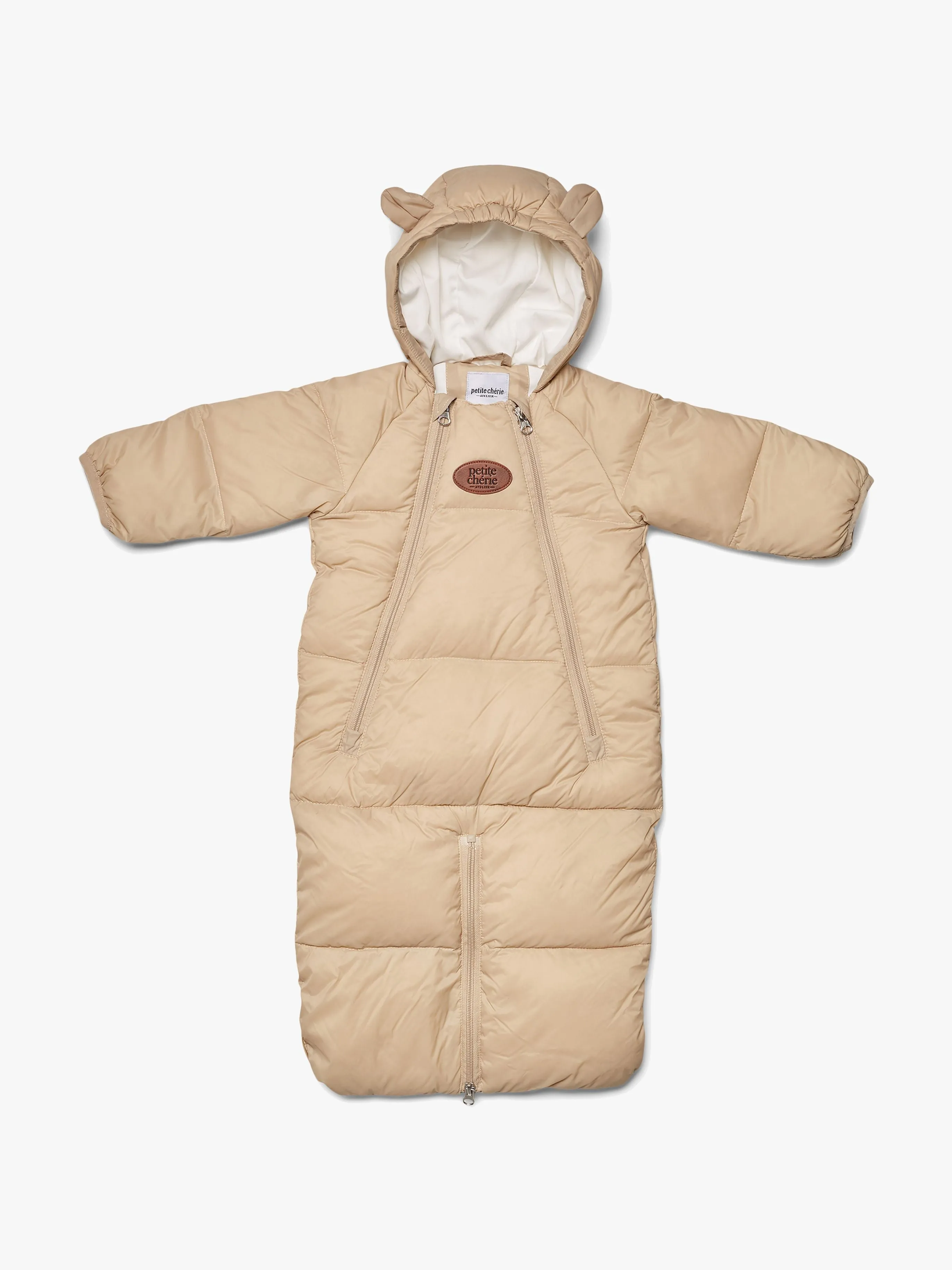 Petite Chérie Blanche Dunåkpåse 2-i-1, Light Taupe