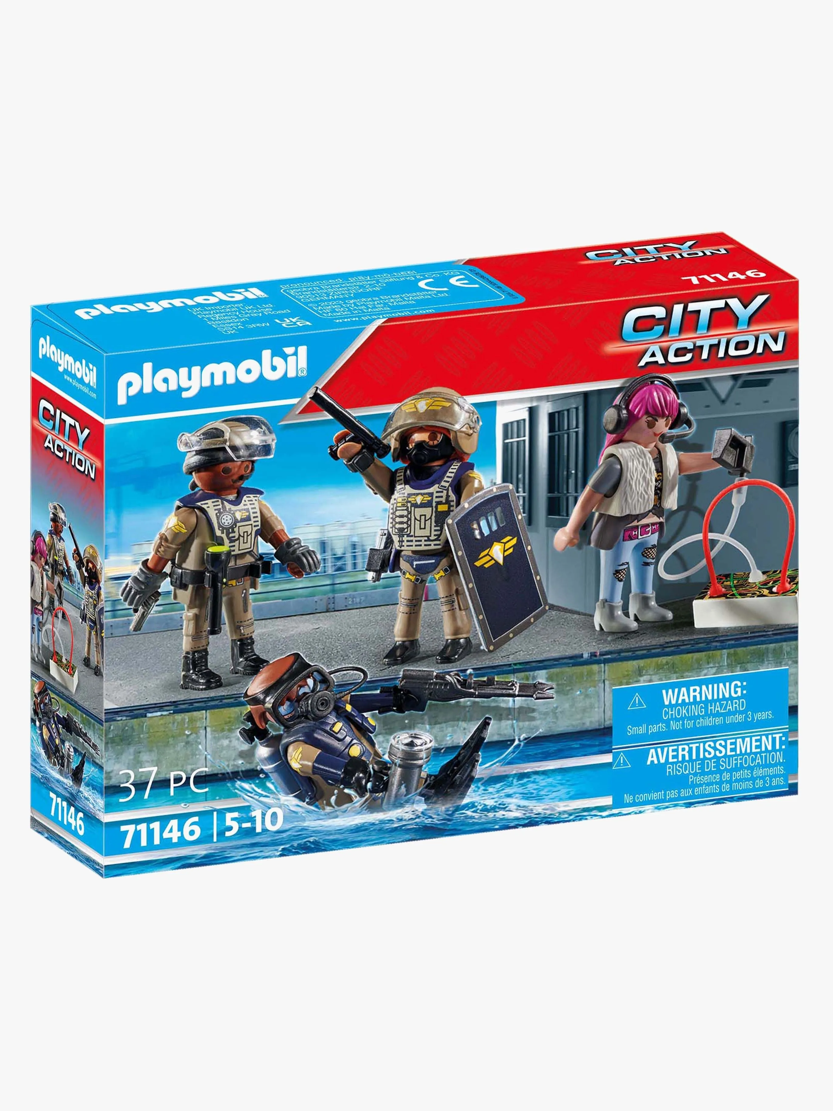 Playmobil 71146 City Action Byggsats Insatsstyrkan