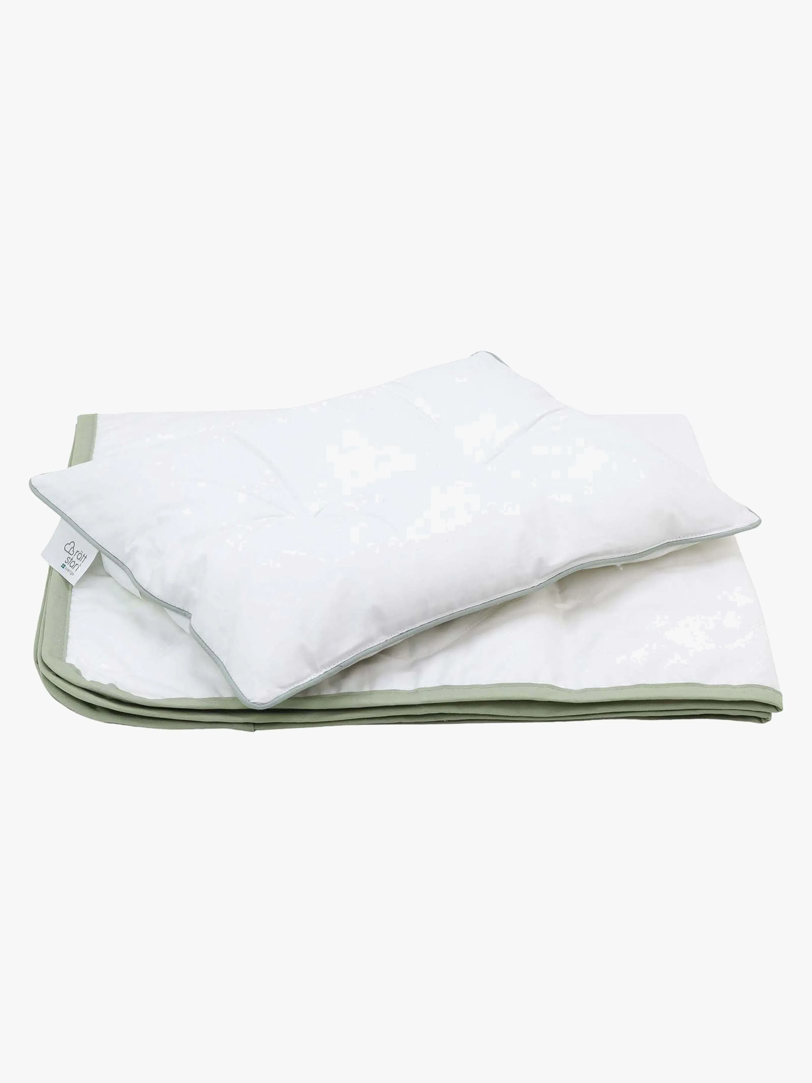 Rätt Start Täcke och Kudde Spjälsäng 100x130 Värmegrad 1