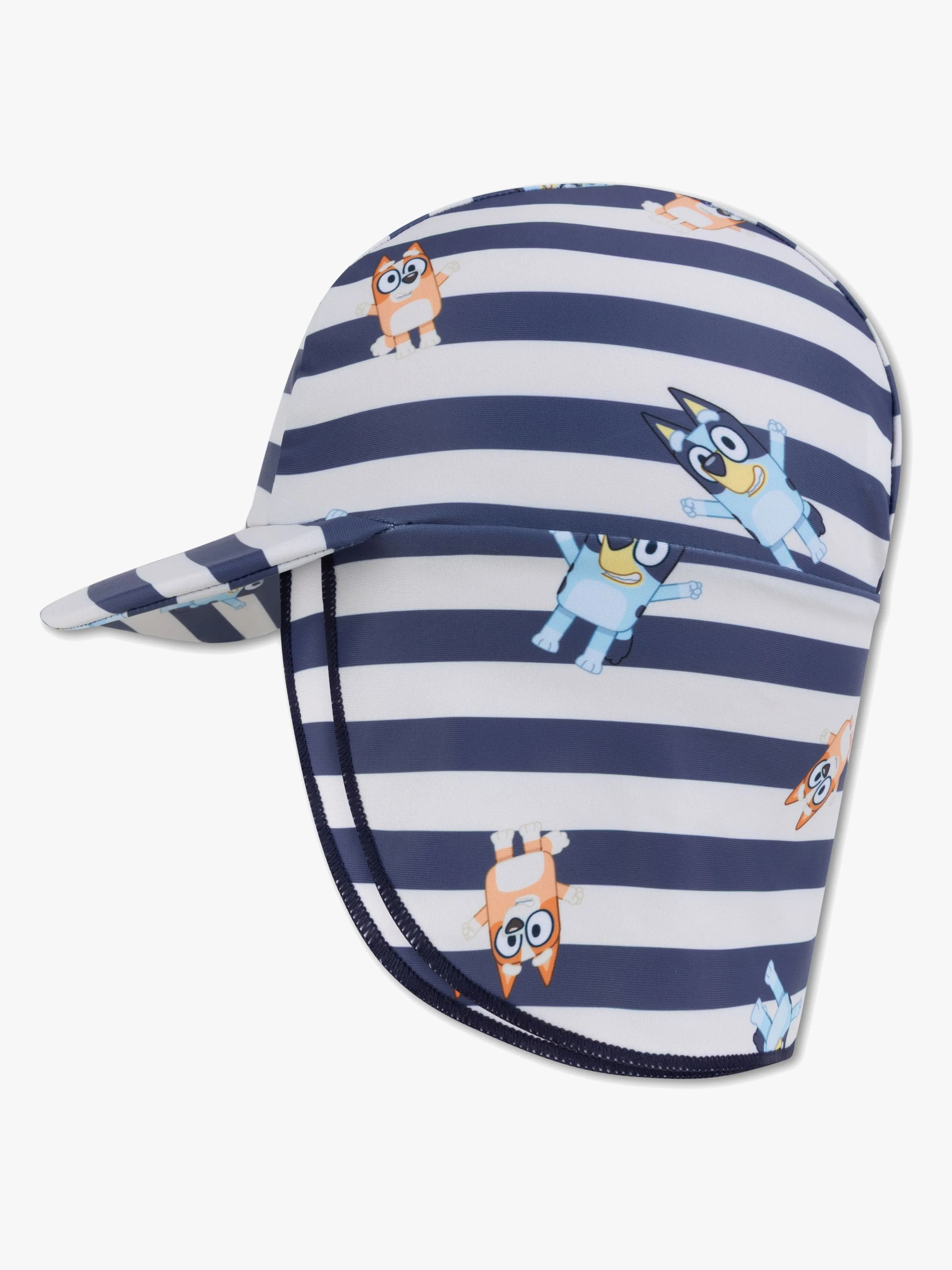 Swim Essentials Bluey Randig UV-Badhatt, 2-4 år