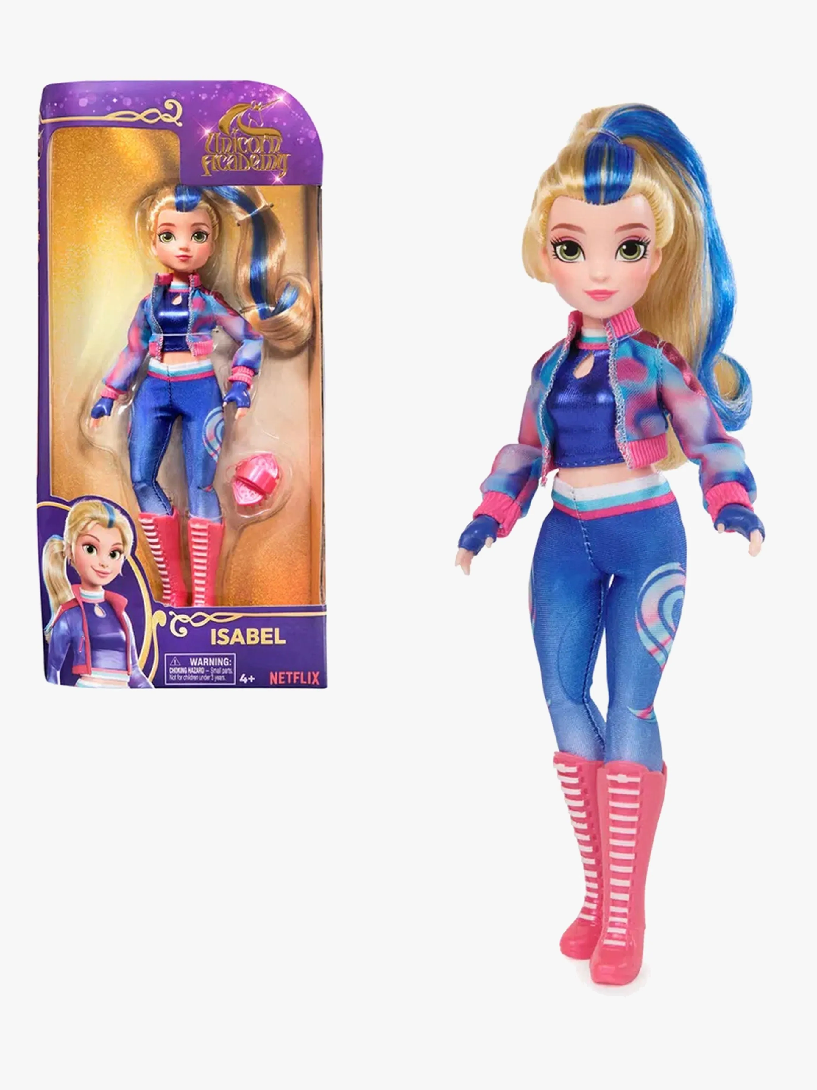 Unicorn Academy Docka Isabel 24 cm