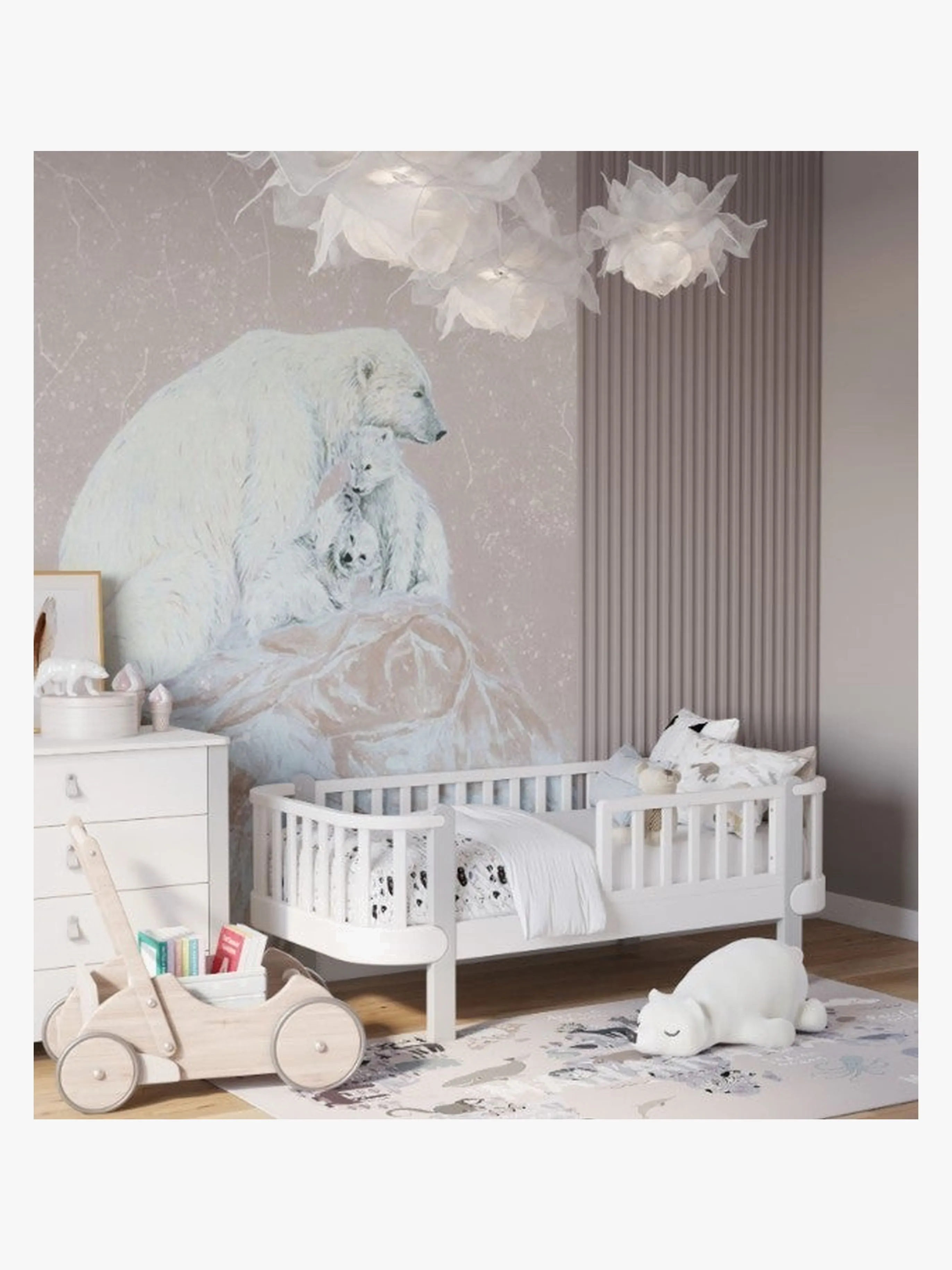 Yappy Kids Barnsäng, SkyGrey, Barnsäng, Juniorsäng