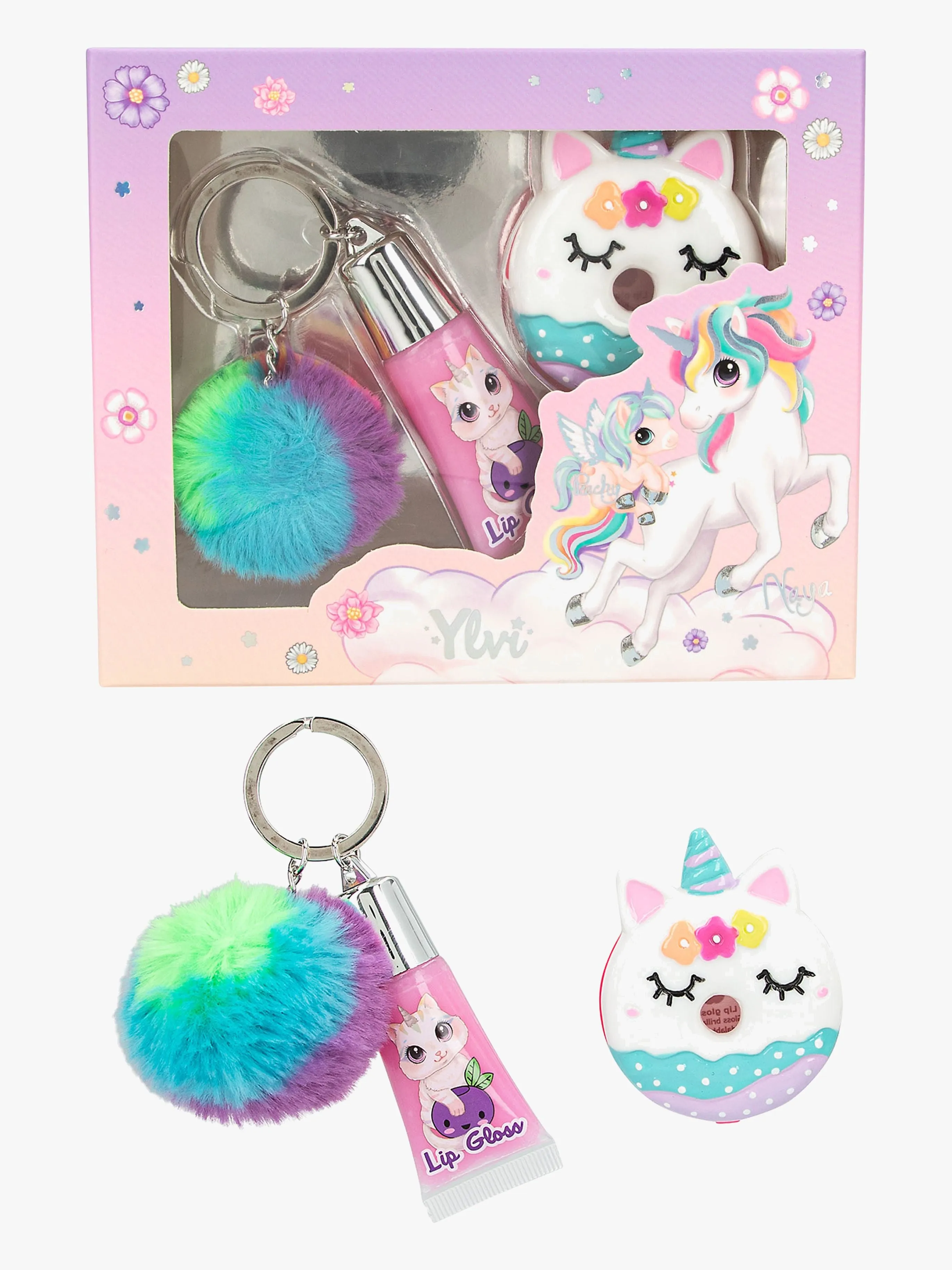 Ylvi &  the Minimoomis Läppglans &  Nyckelring