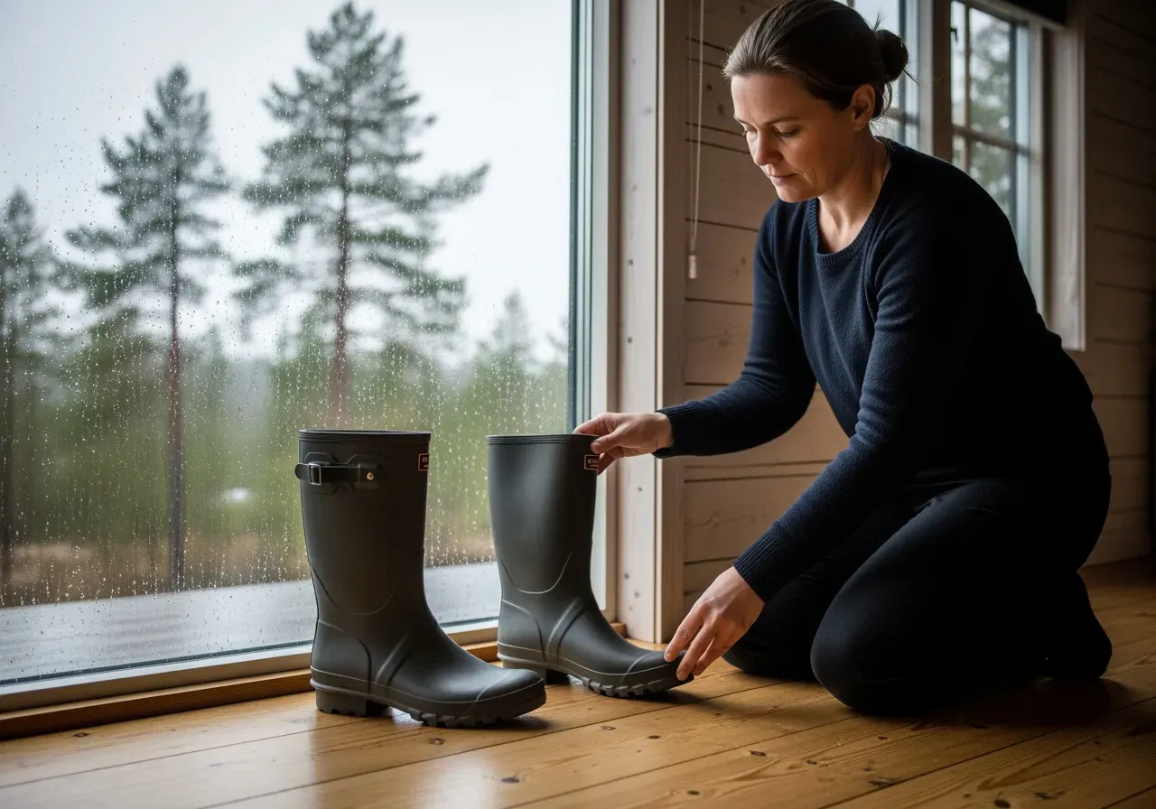 Guide för gummistövlar i regn